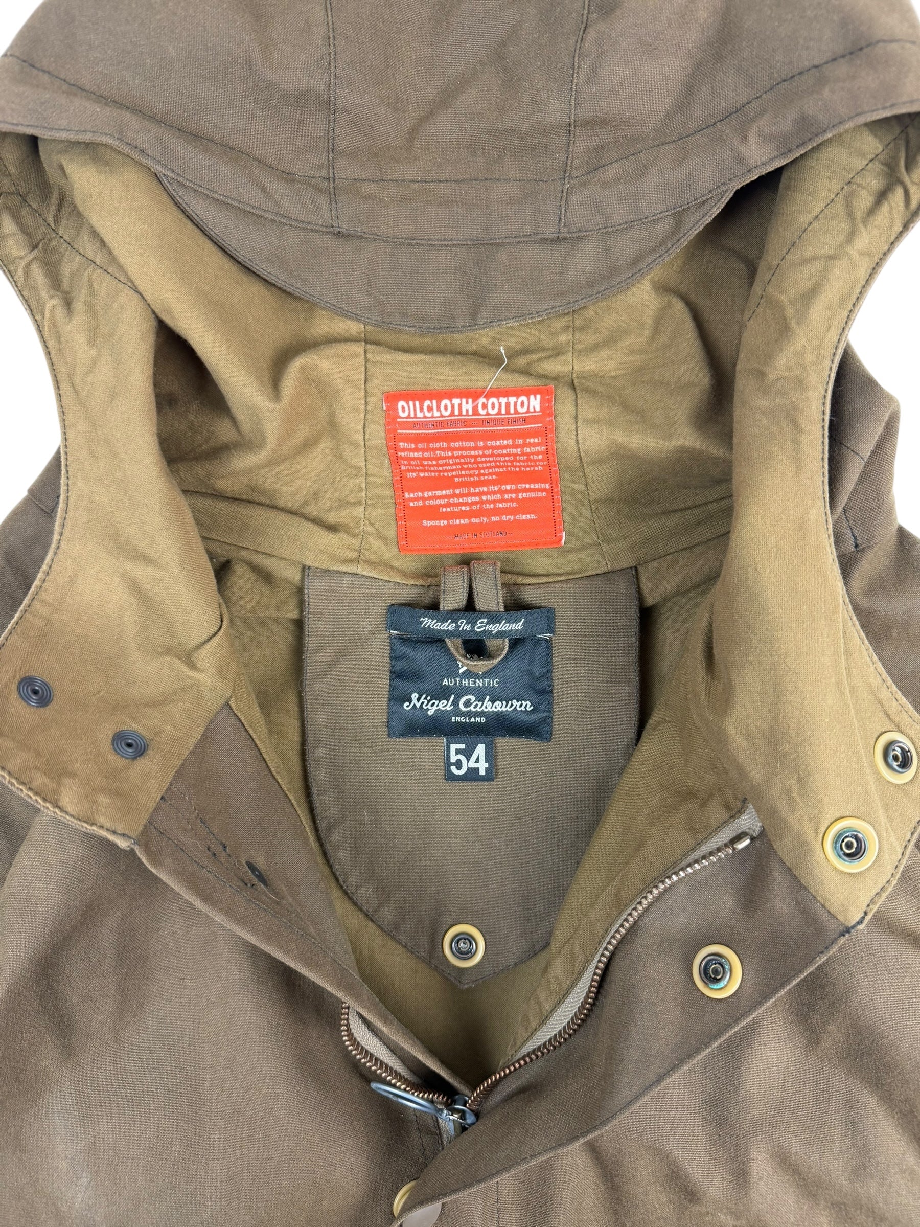 Nigel Cabourn Authentic Oil Cloth Aircraft Jacket – RE:BOURN
