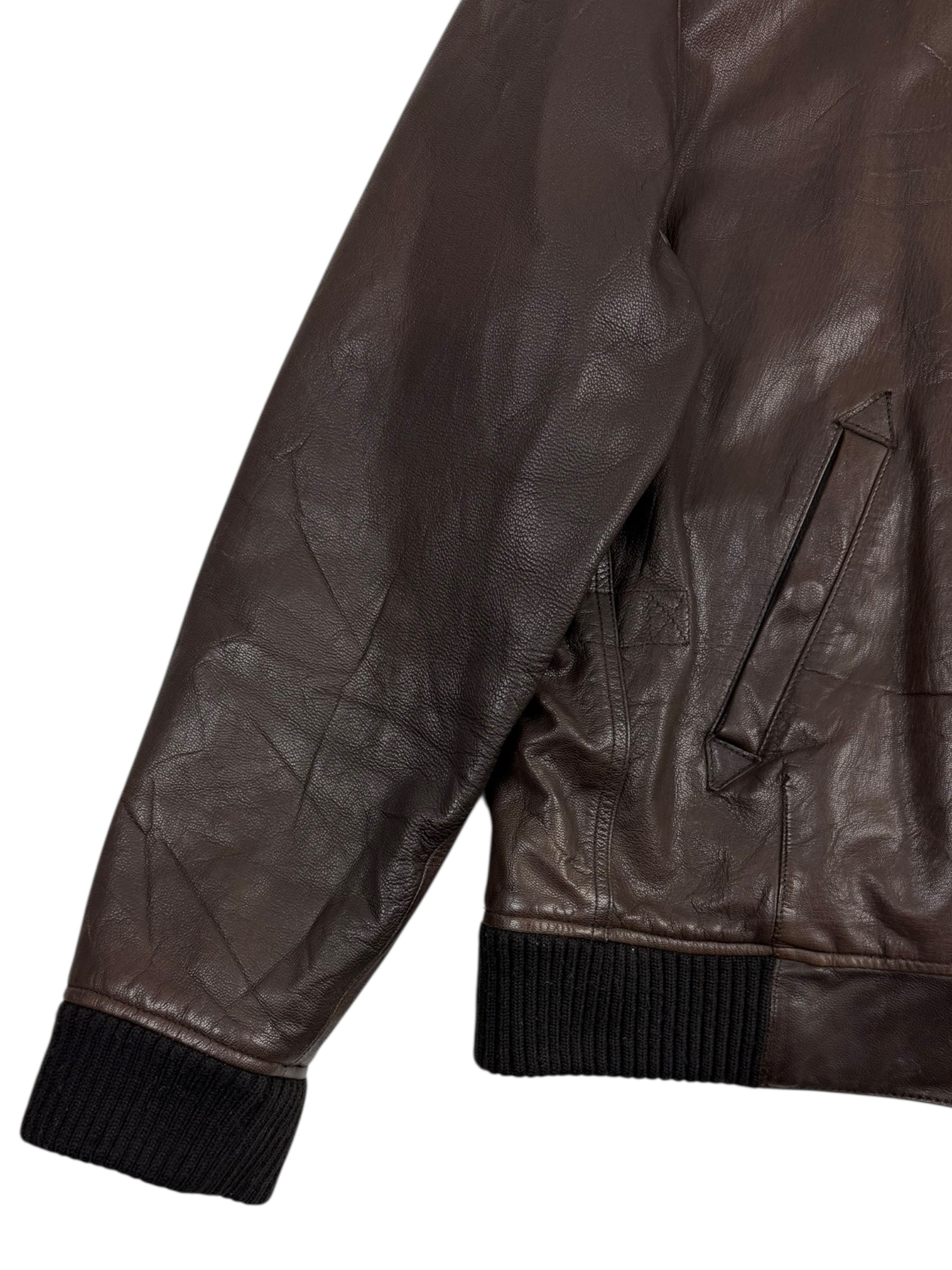 Nigel Cabourn Utility Leather Jacket
