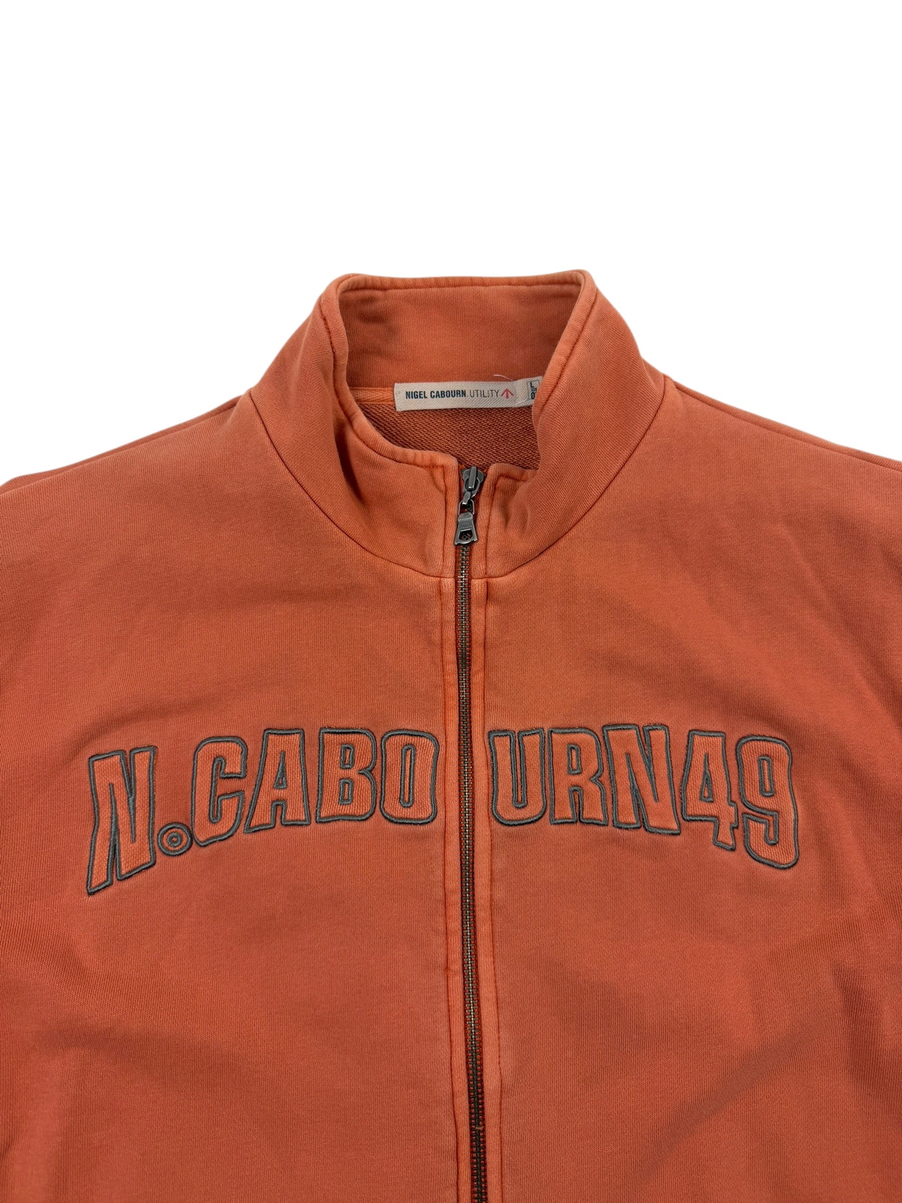 Nigel Cabourn Utility Spell-Out Zip Jacket