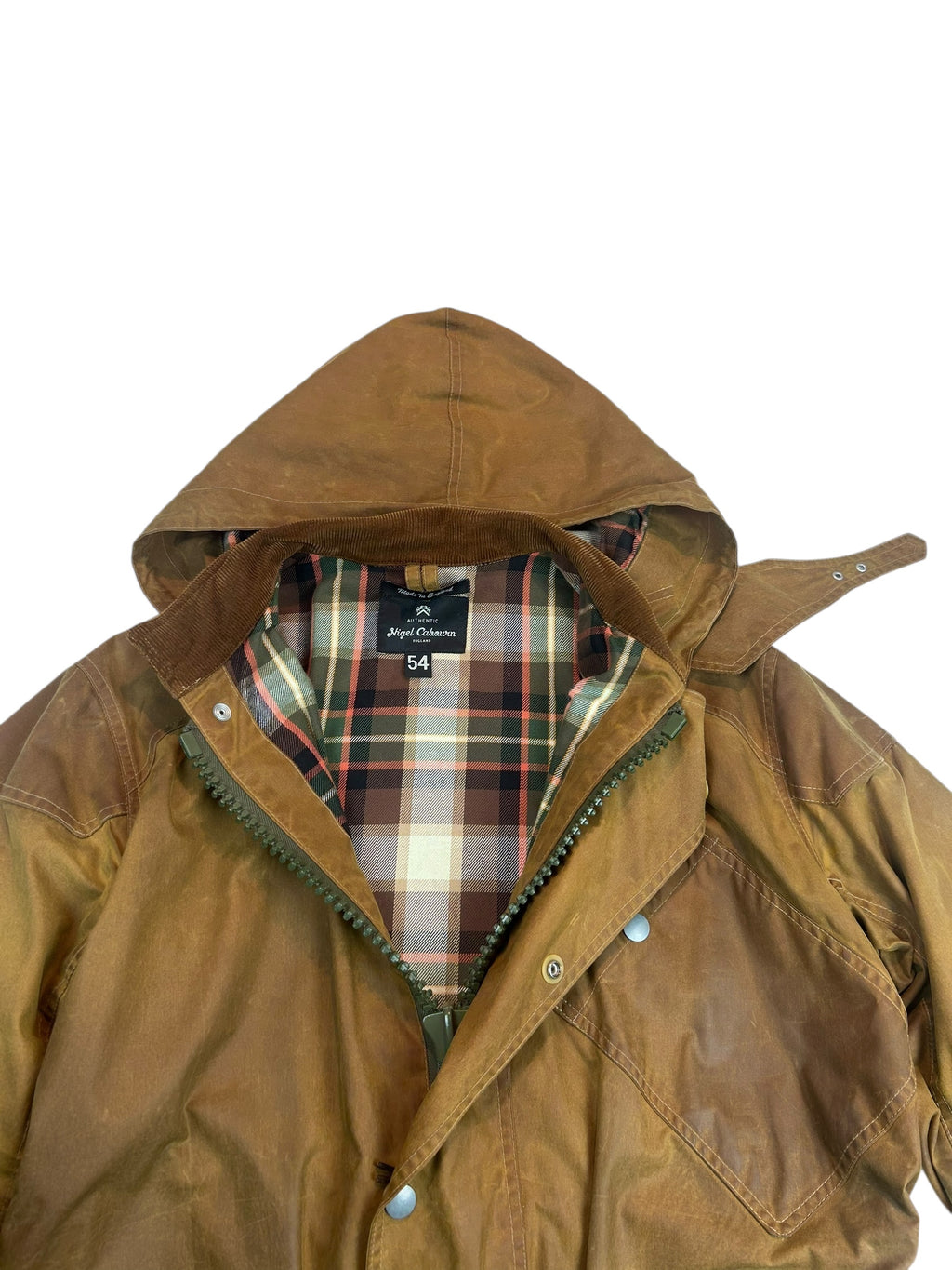 Nigel Cabourn Authentic Waxed Surface Jacket