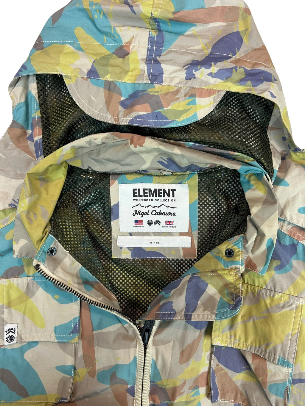 Nigel Cabourn Abstract Camo Alder Hunting Parka