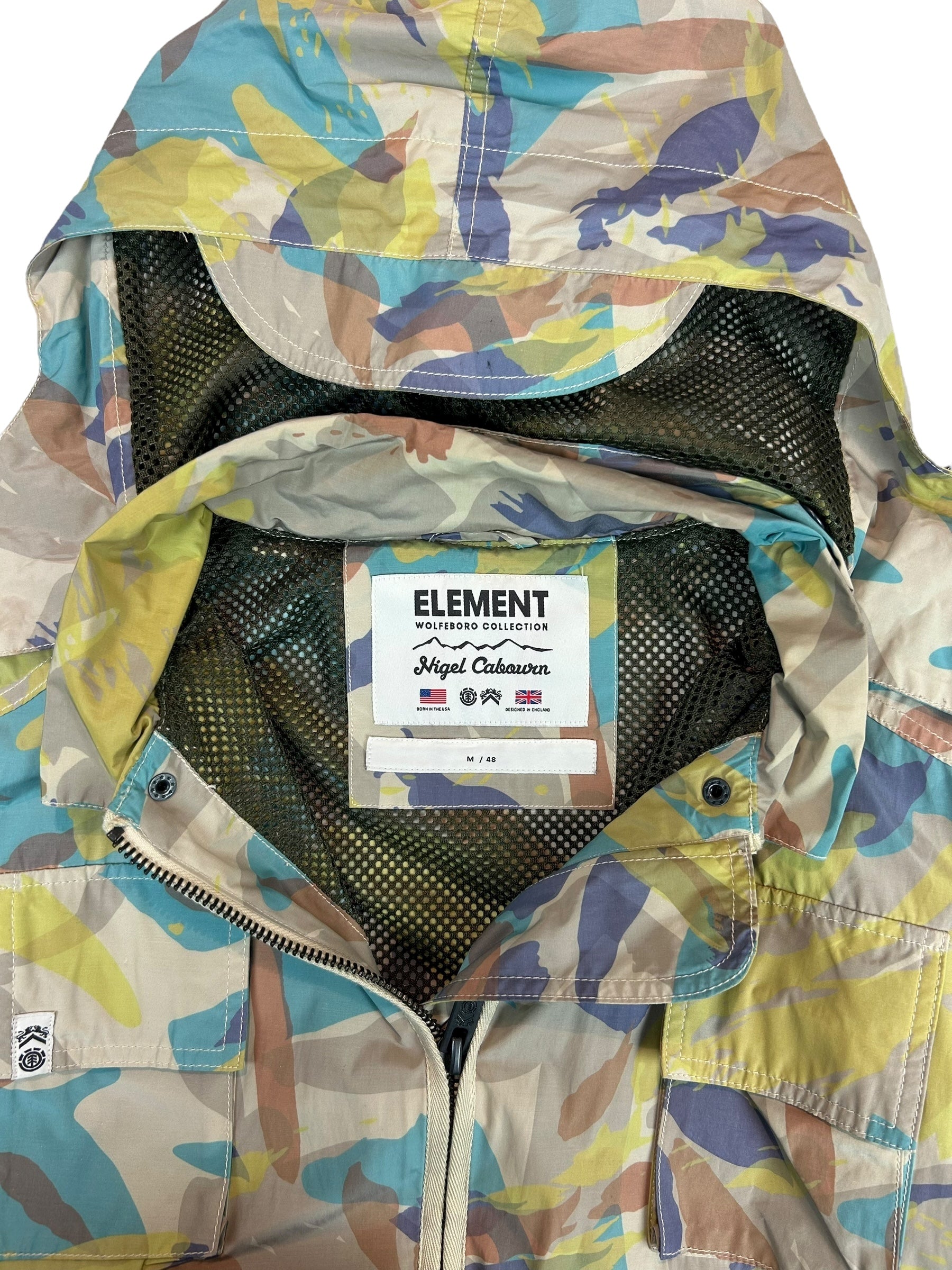 Nigel Cabourn Abstract Camo Alder Hunting Parka