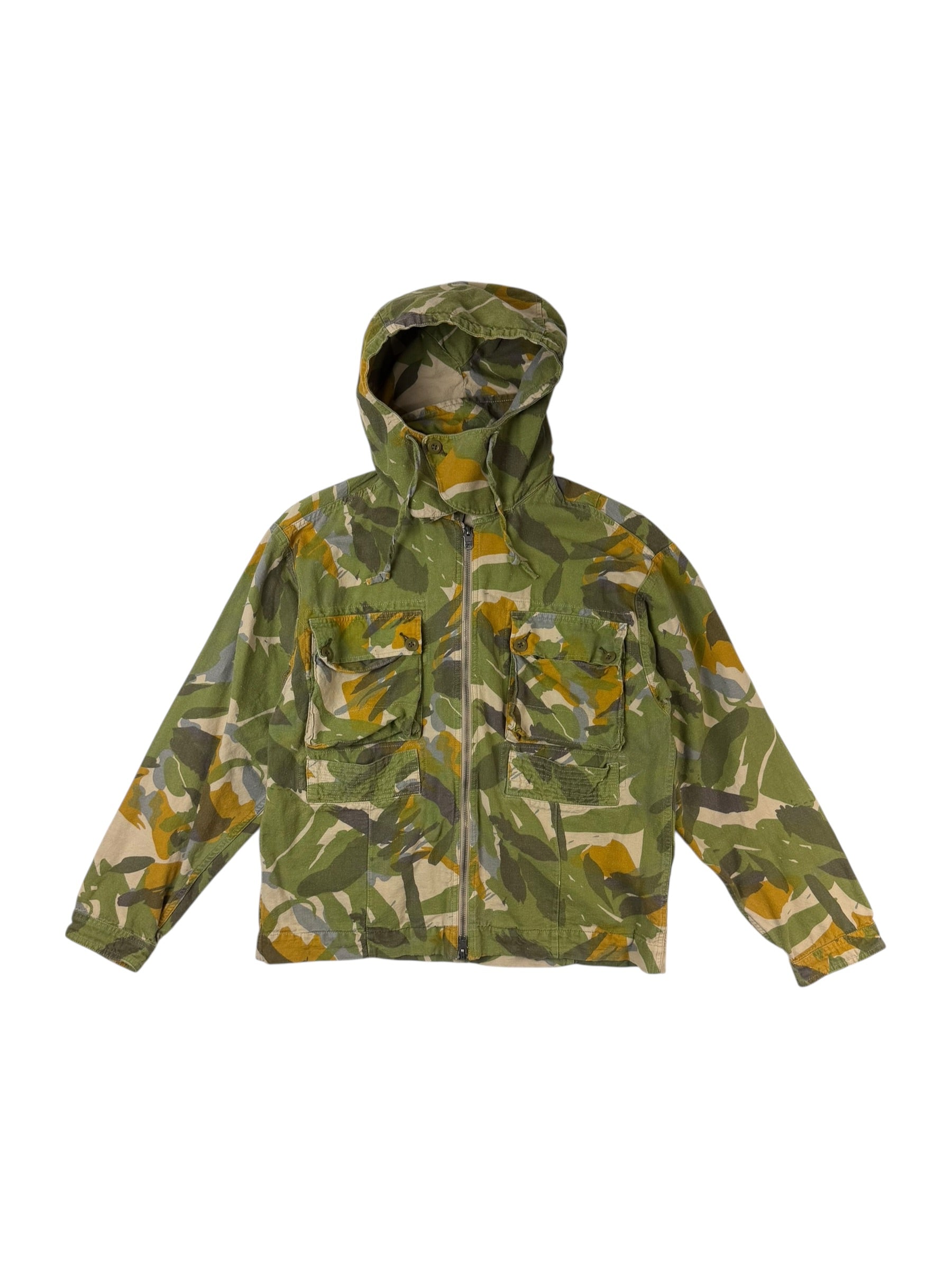 Nigel Cabourn Lybro US4 Hooded Camo Field Jacket