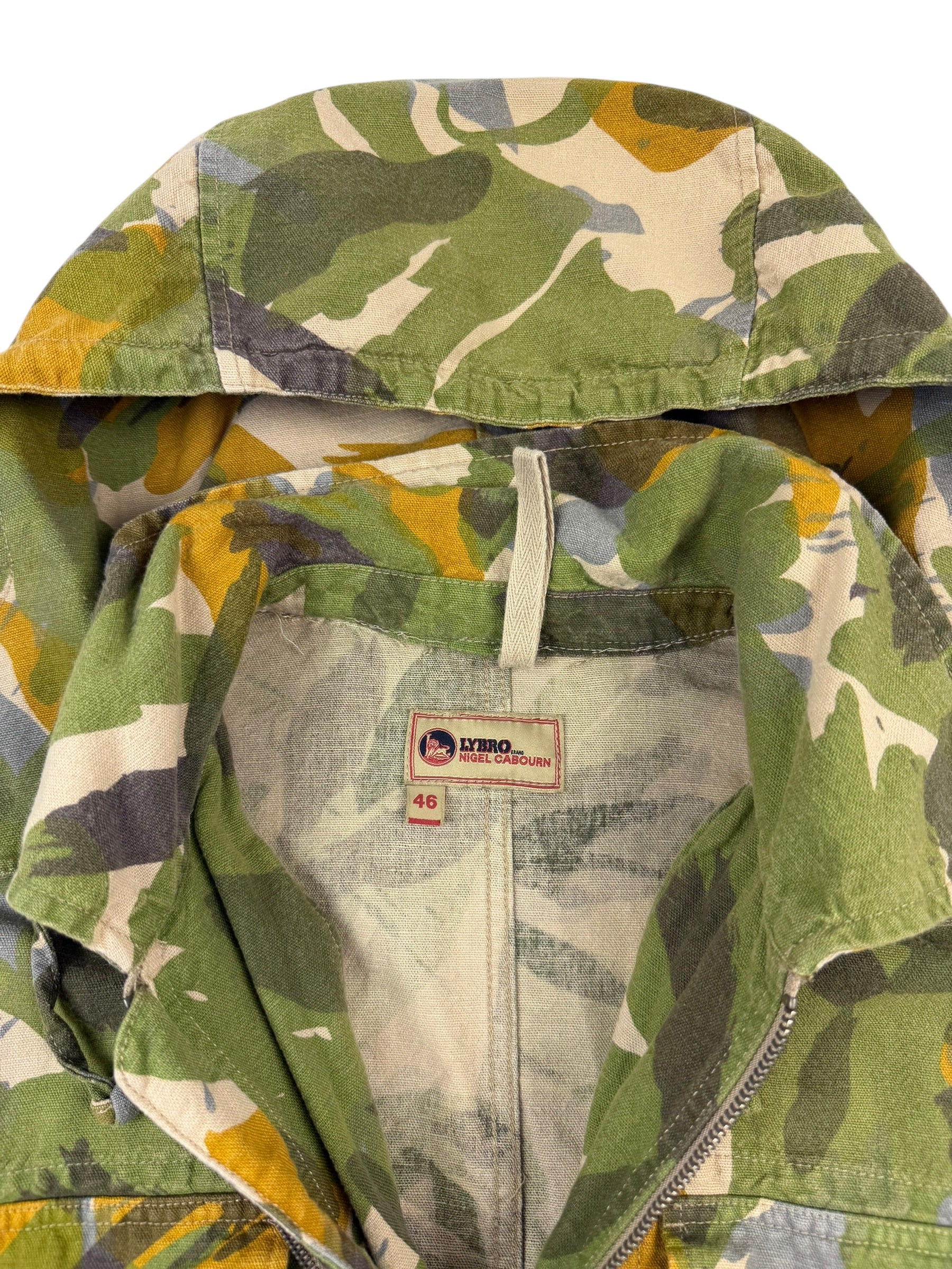 Nigel Cabourn Lybro US4 Hooded Camo Field Jacket