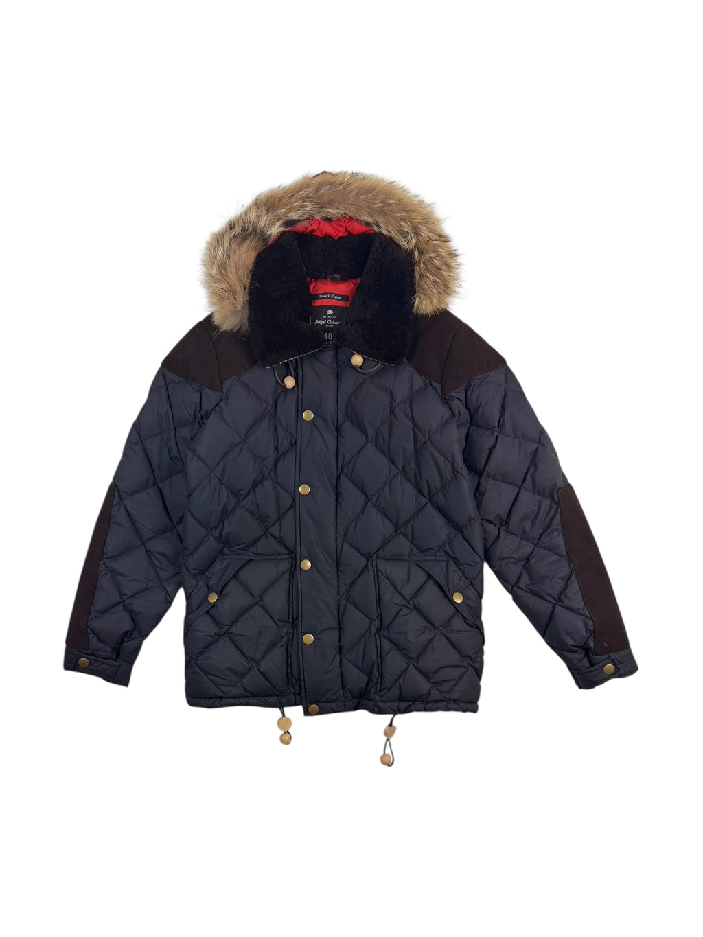 Nigel Cabourn Authentic Short Puffer Down Jacket