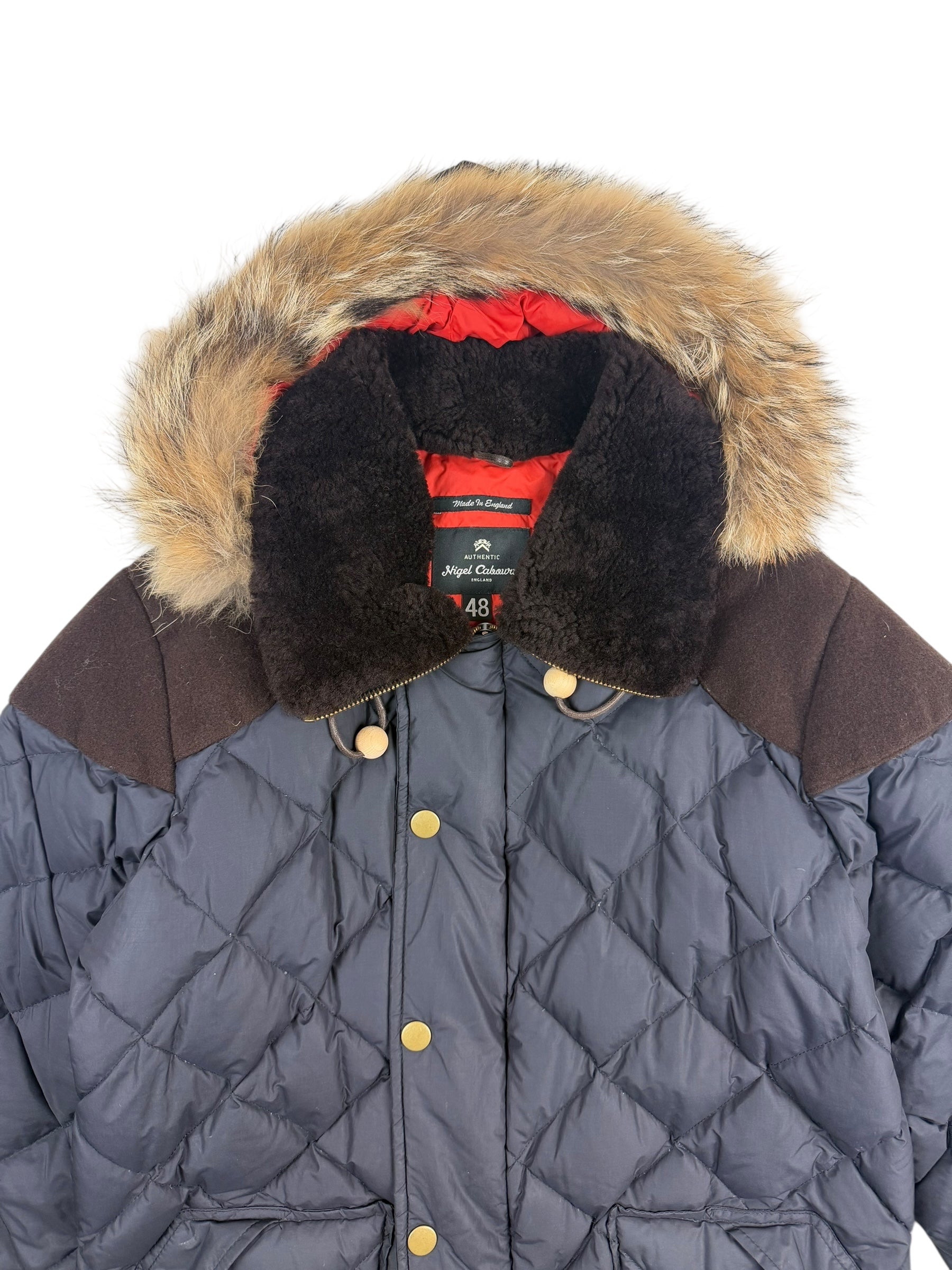 Nigel Cabourn Authentic Short Puffer Down Jacket