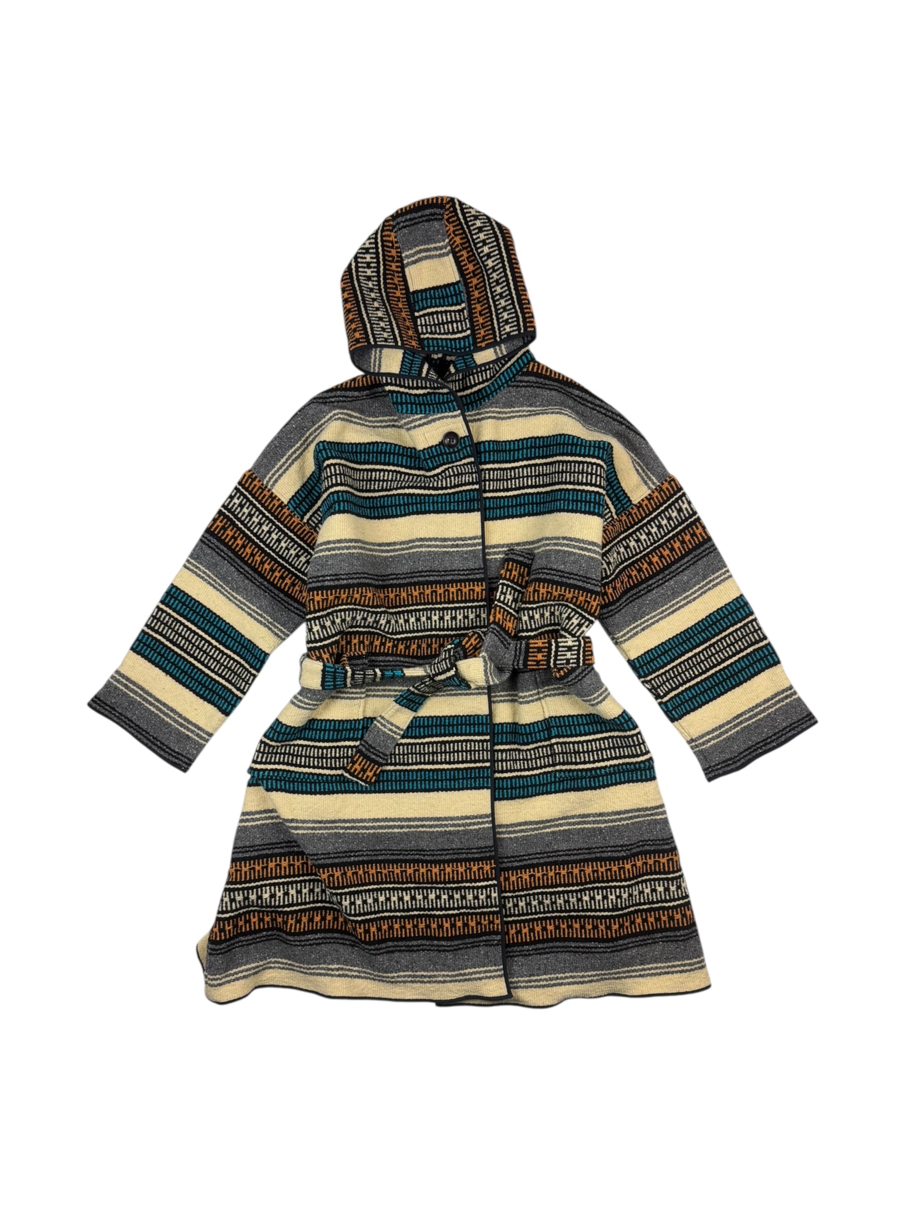 Nigel Cabourn Authentic Belted Wool Blanket Jacket