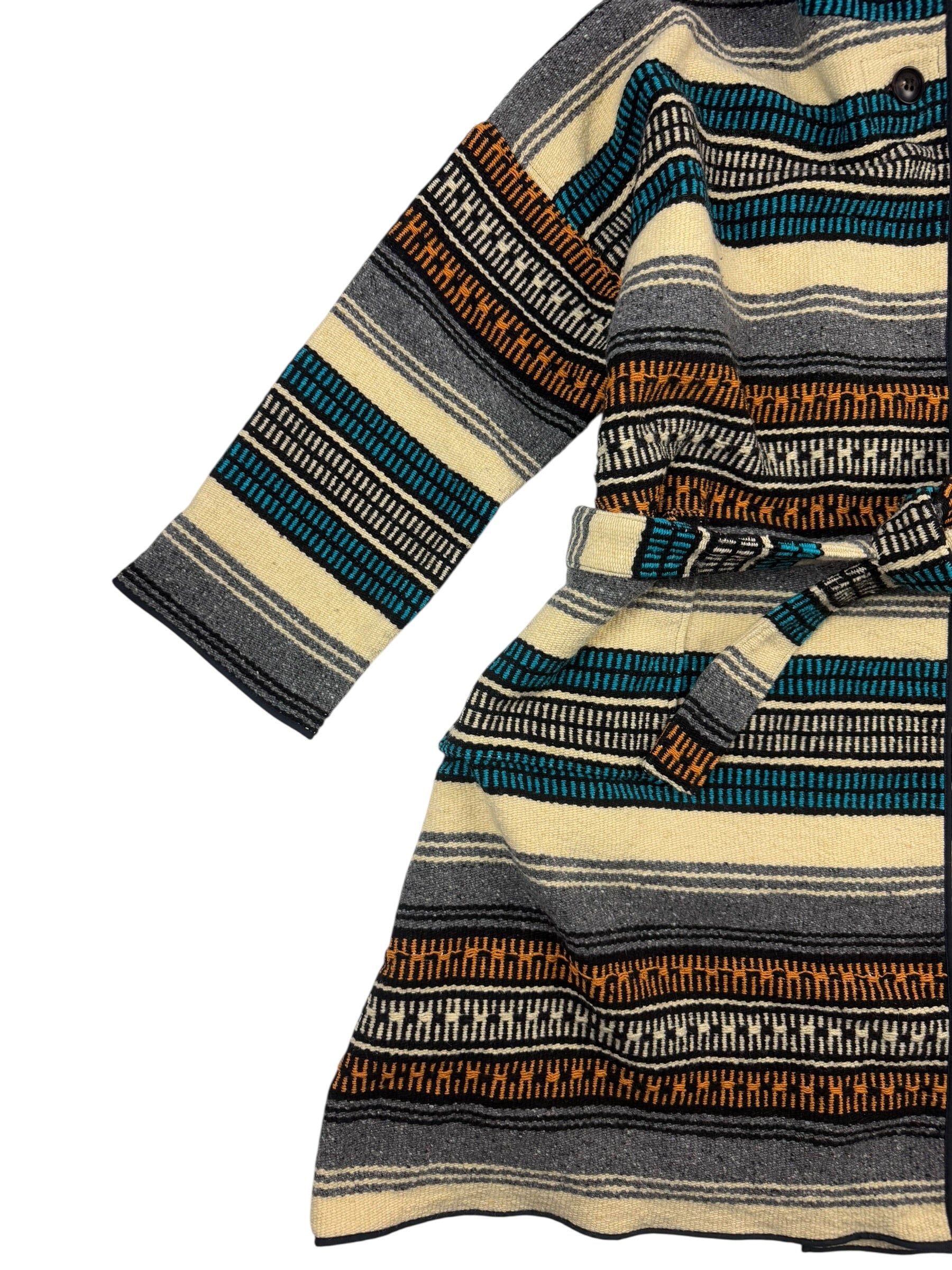 Nigel Cabourn Authentic Belted Wool Blanket Jacket