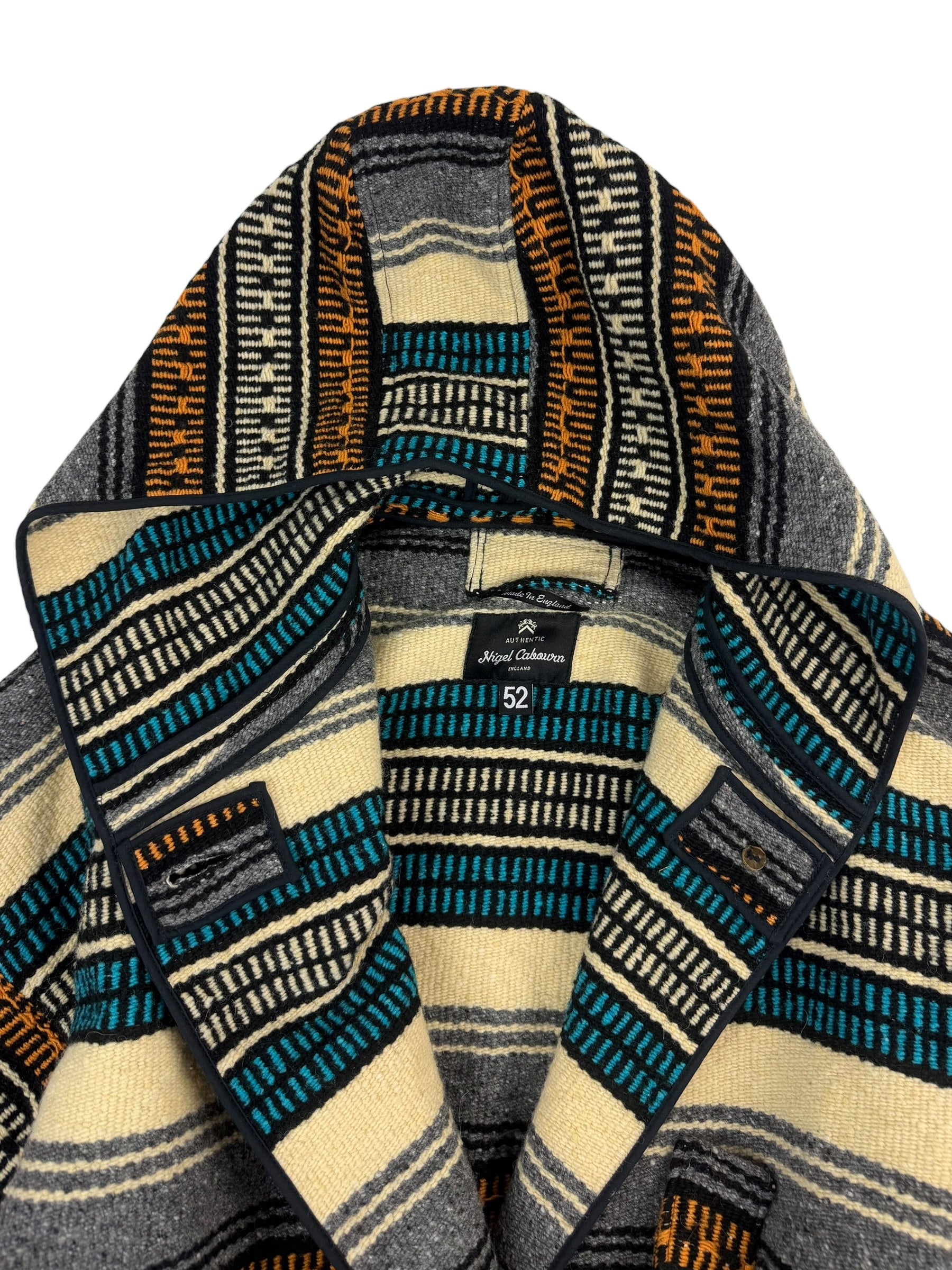 Nigel Cabourn Authentic Belted Wool Blanket Jacket