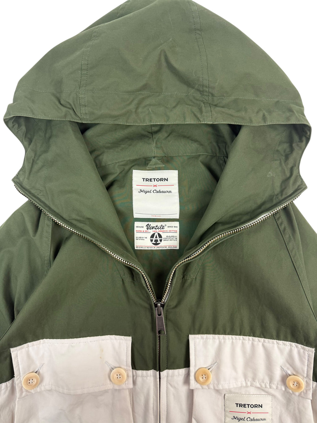 Nigel Cabourn Tretorn Ventile Sarek Parka