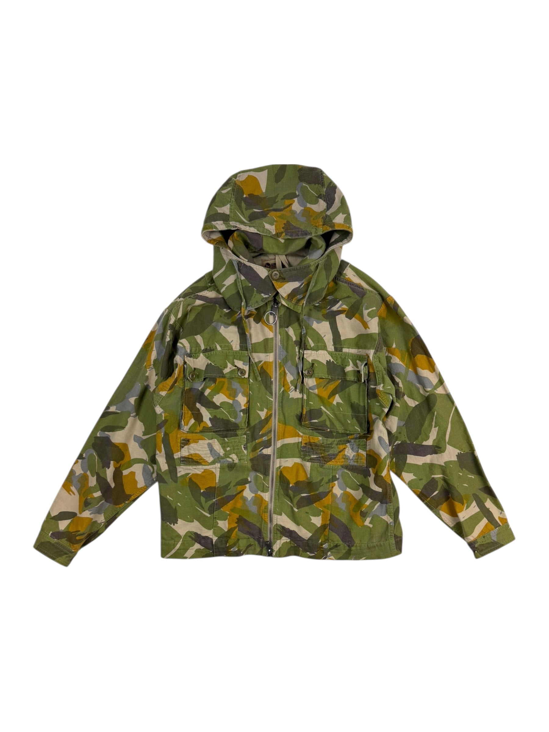 Nigel Cabourn Lybro US4 Hooded Camo Field Jacket