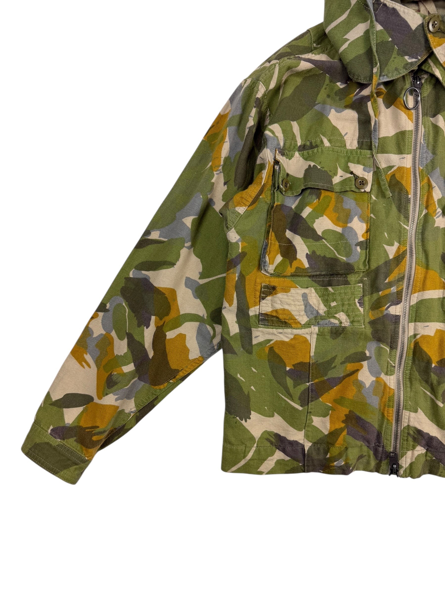 Nigel Cabourn Lybro US4 Hooded Camo Field Jacket