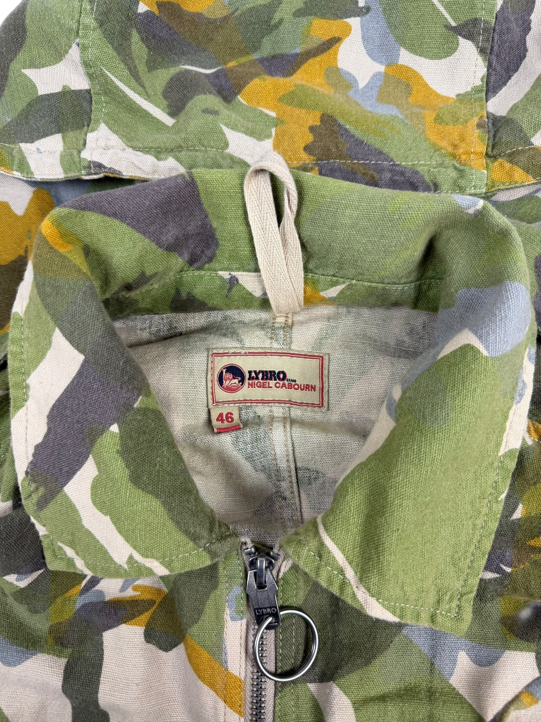 Nigel Cabourn Lybro US4 Hooded Camo Field Jacket