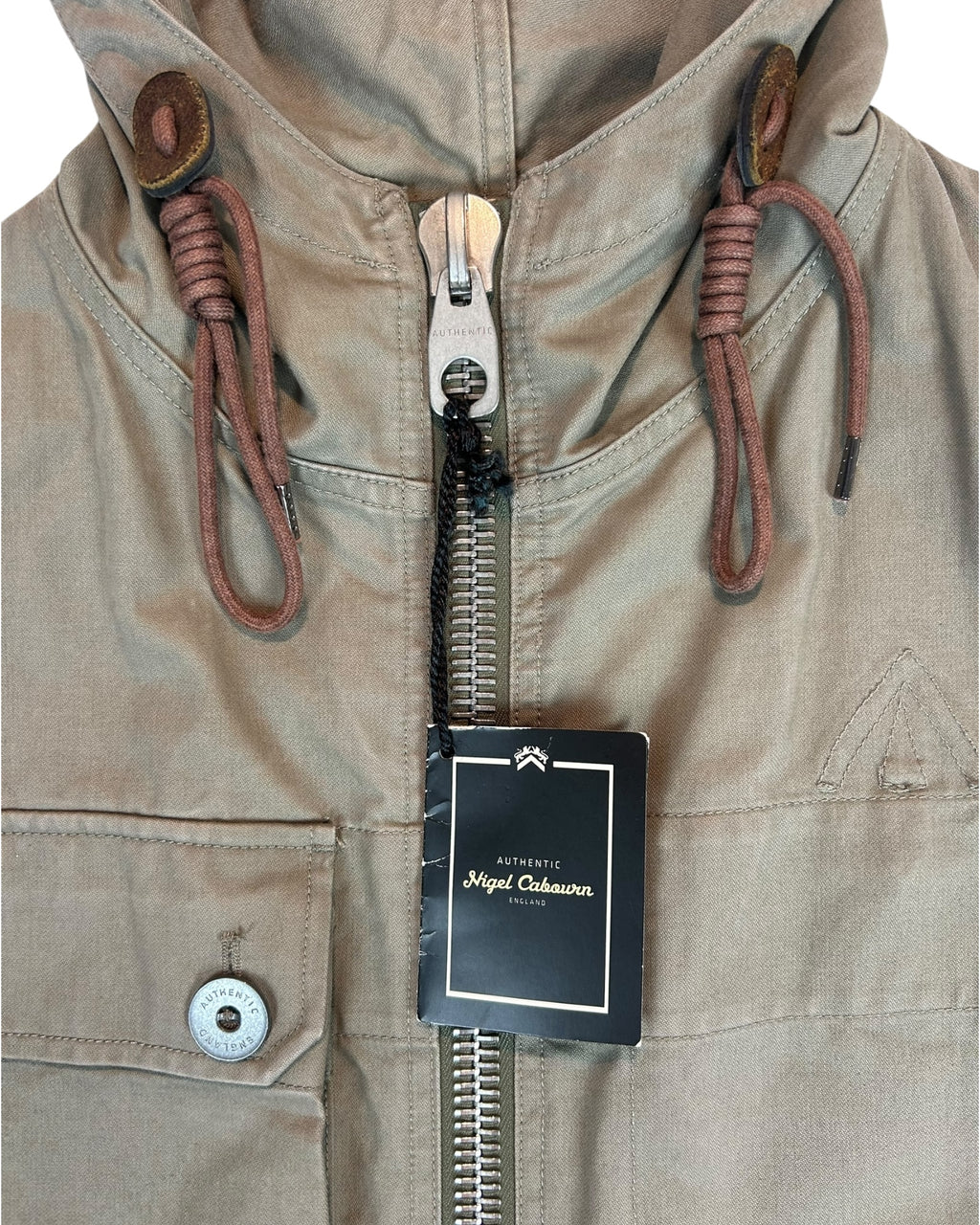 Nigel Cabourn Authentic WW2 Zip Parka