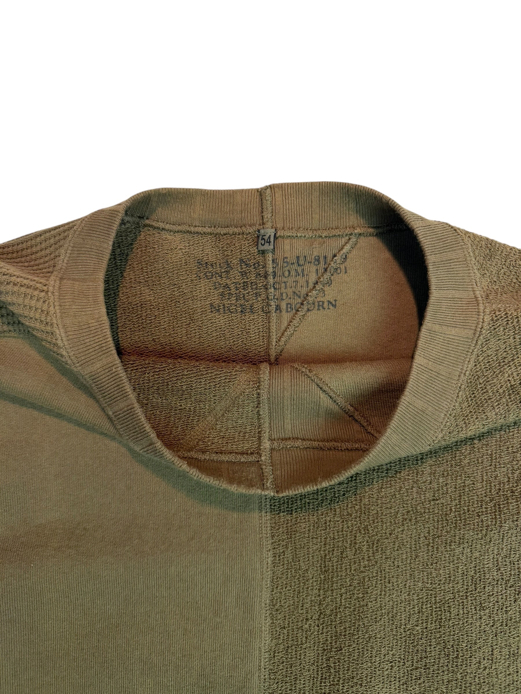 Nigel Cabourn Mainline Army Mix Jersey