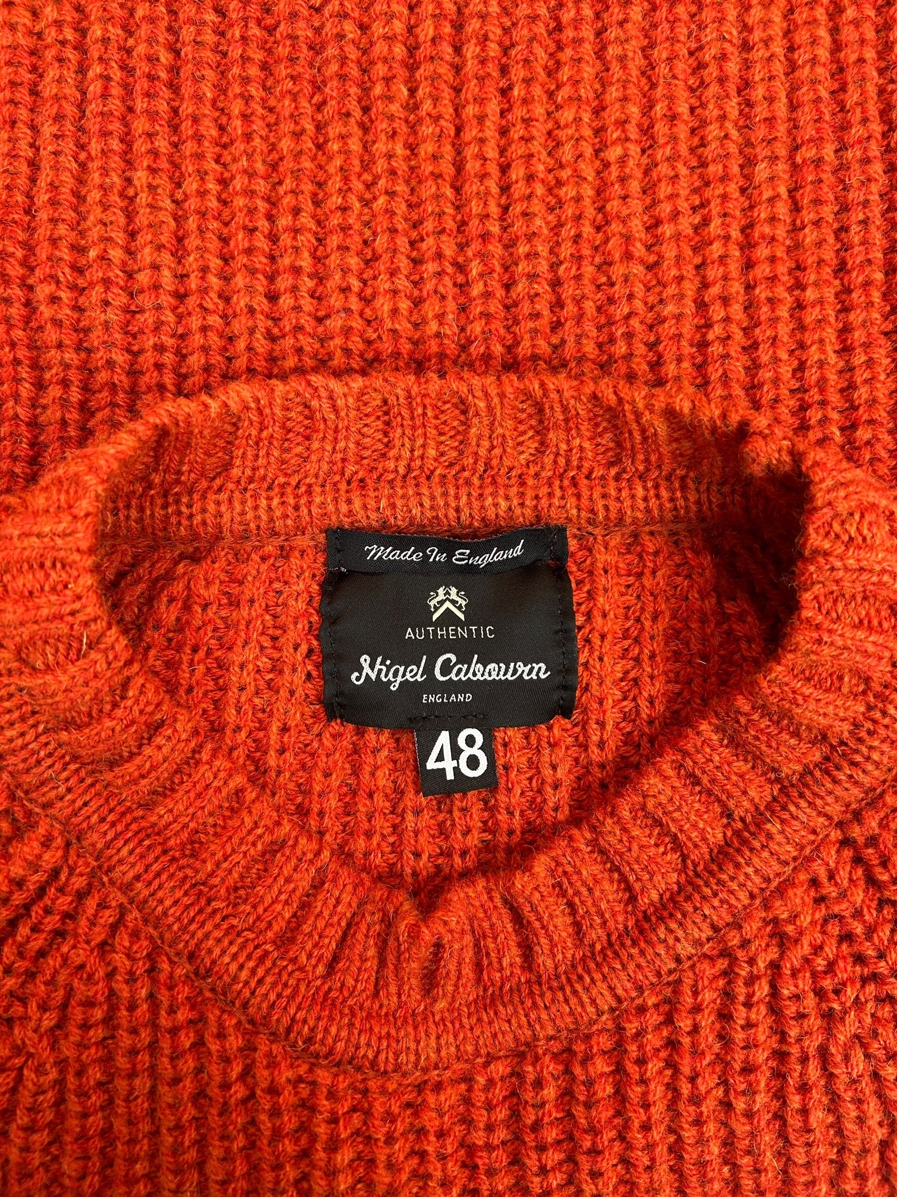 Nigel Cabourn Authentic Fisherman Wool Knit