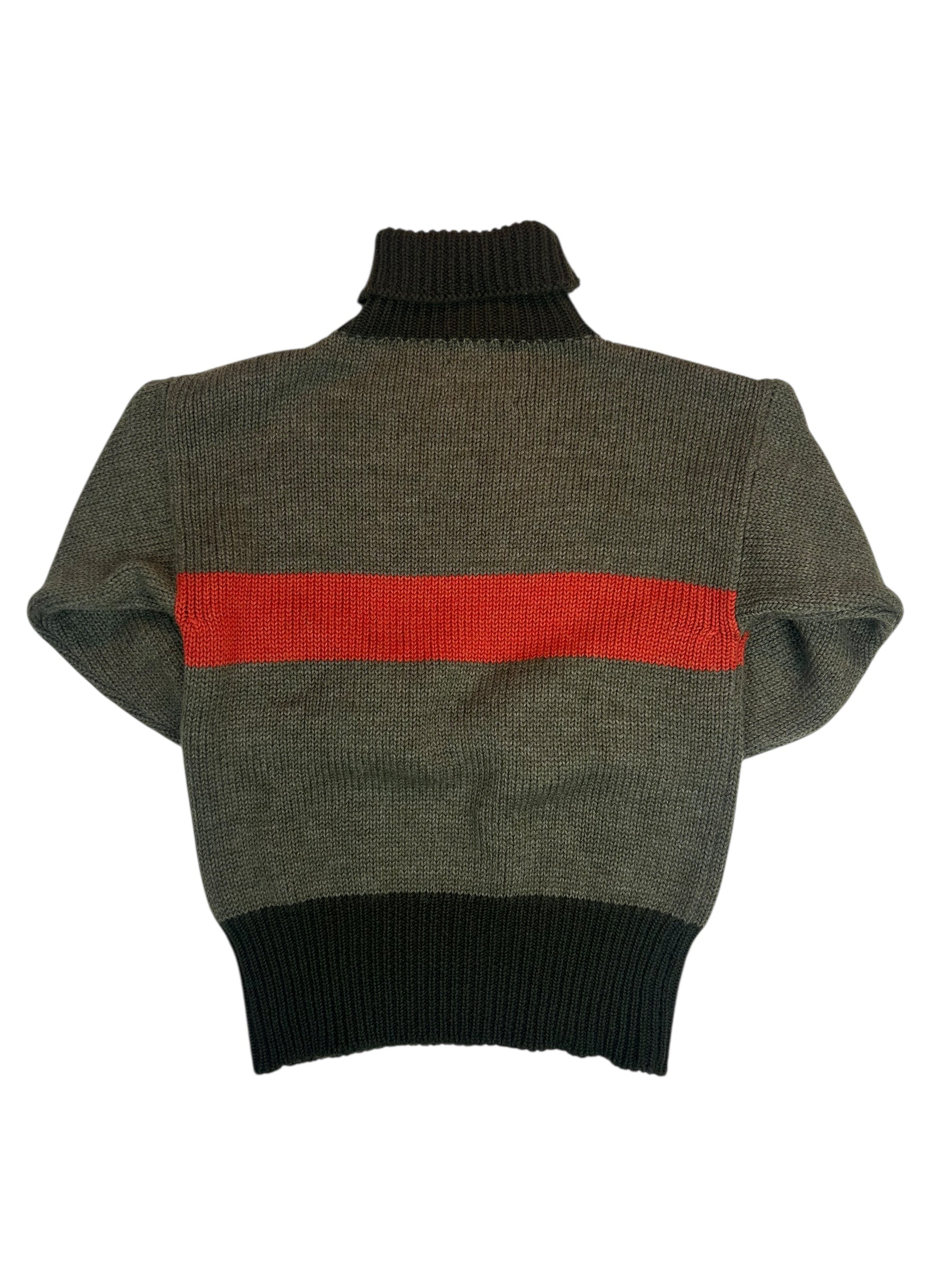 Nigel Cabourn Authentic Wool Roll Neck Knit