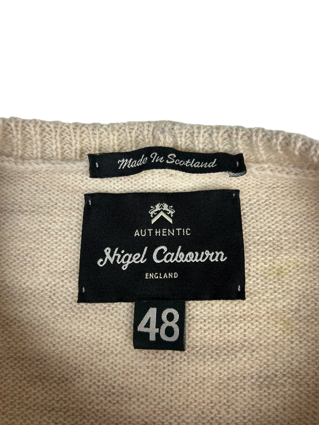 Nigel Cabourn Authentic Wool Submarine Knit