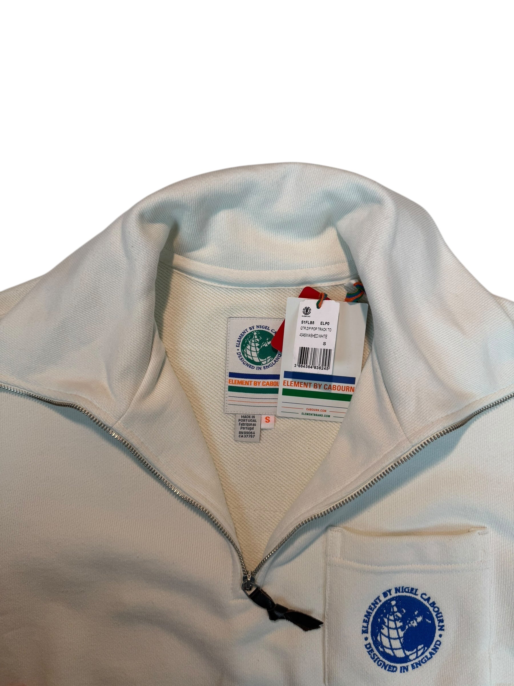 Nigel Cabourn Element Track Quarter Zip Sweater