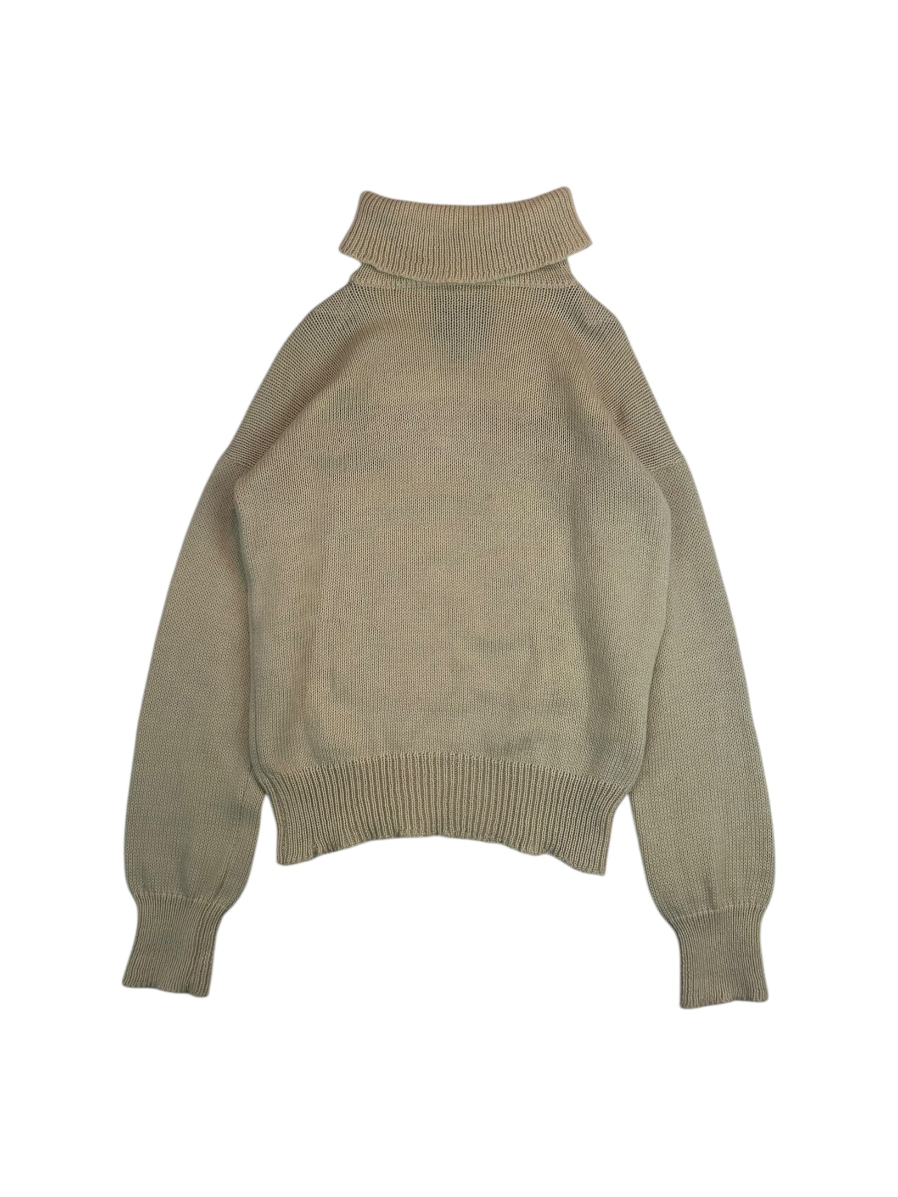 Nigel Cabourn Authentic Four Way Shetland Roll Neck