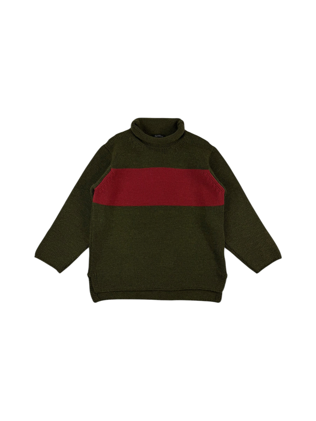 Nigel Cabourn Authentic Stripped Wool Rollneck