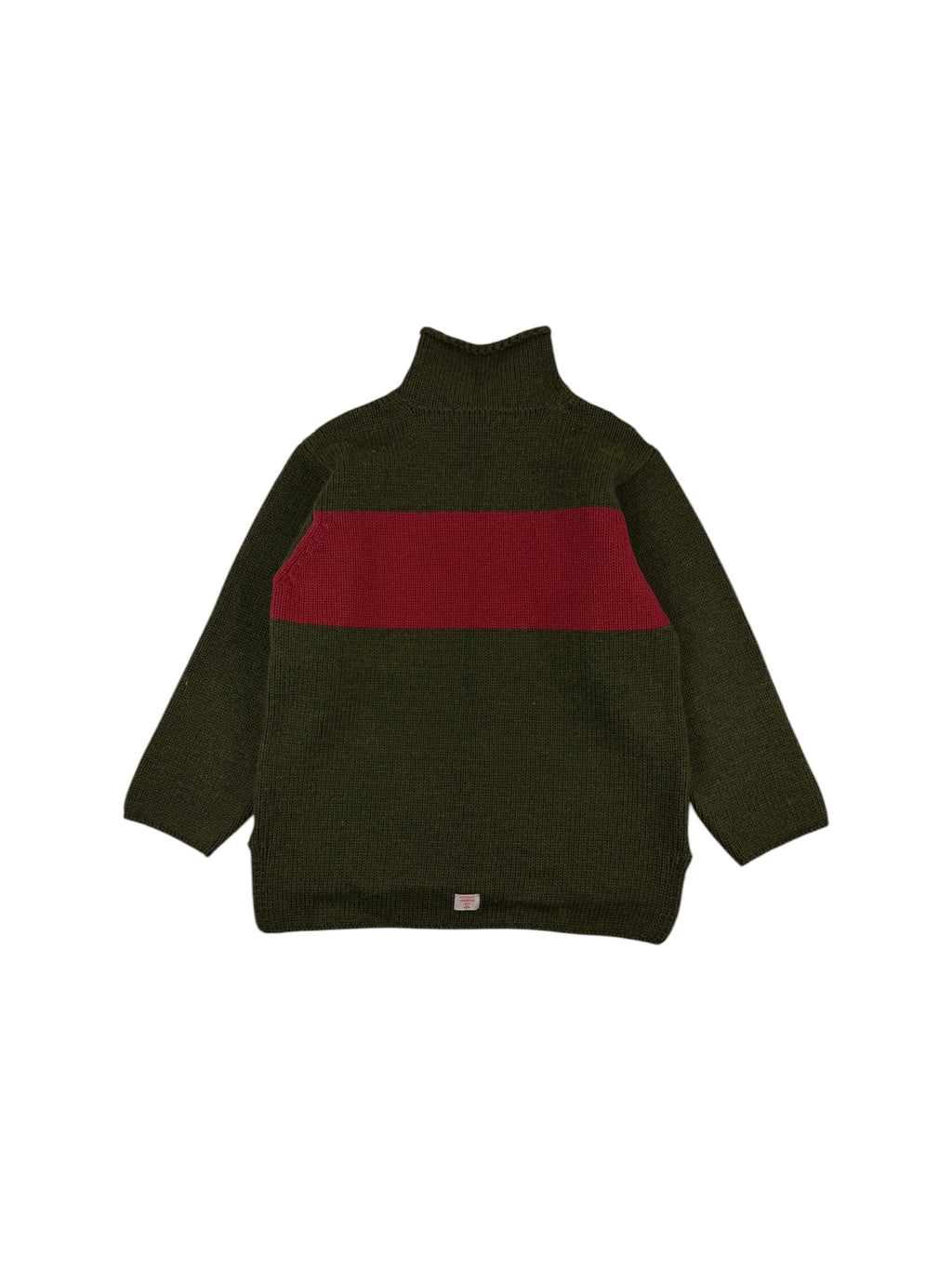 Nigel Cabourn Authentic Stripped Wool Rollneck