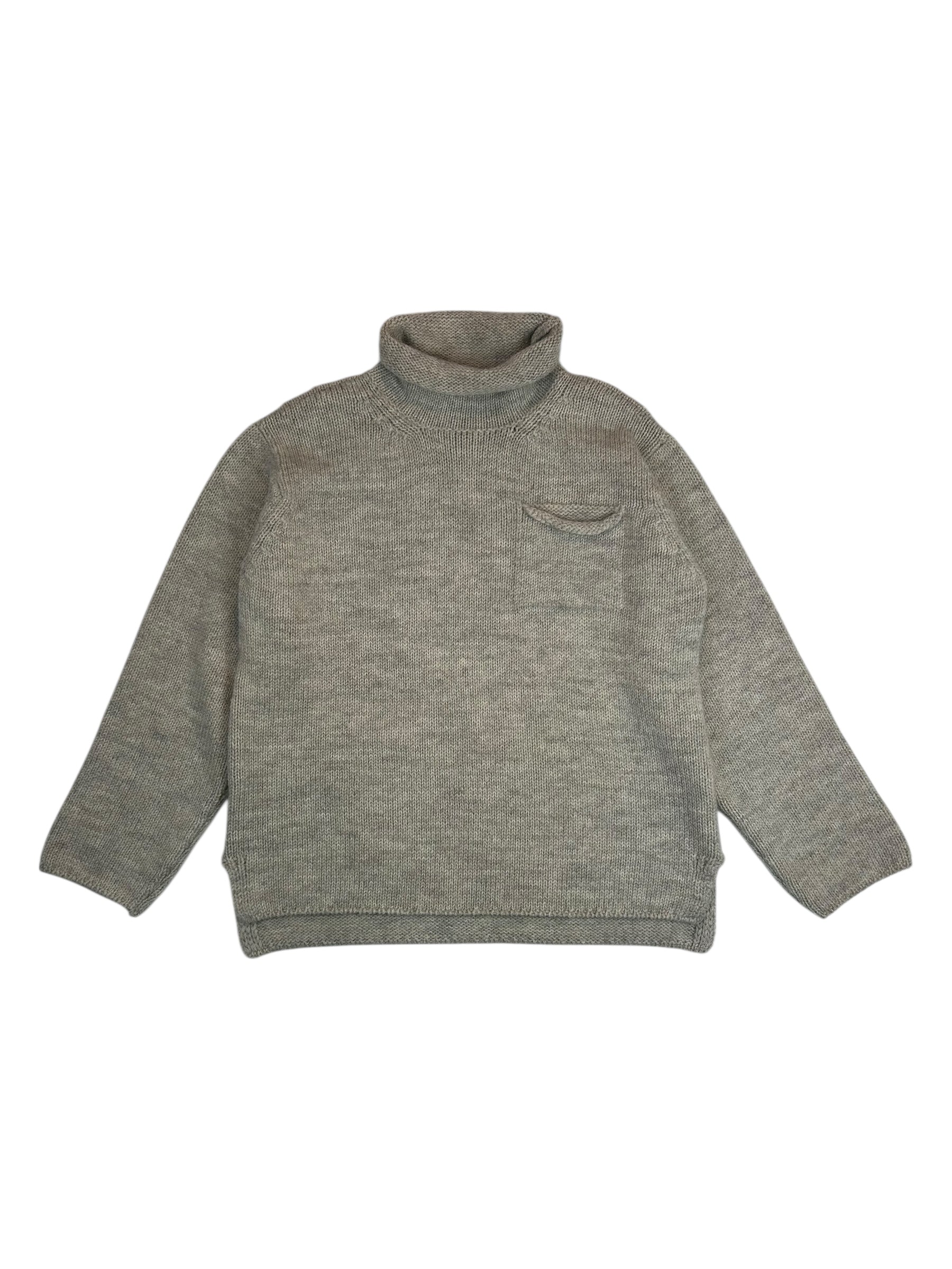 Nigel Cabourn Authentic Wool Roll Neck Jumper