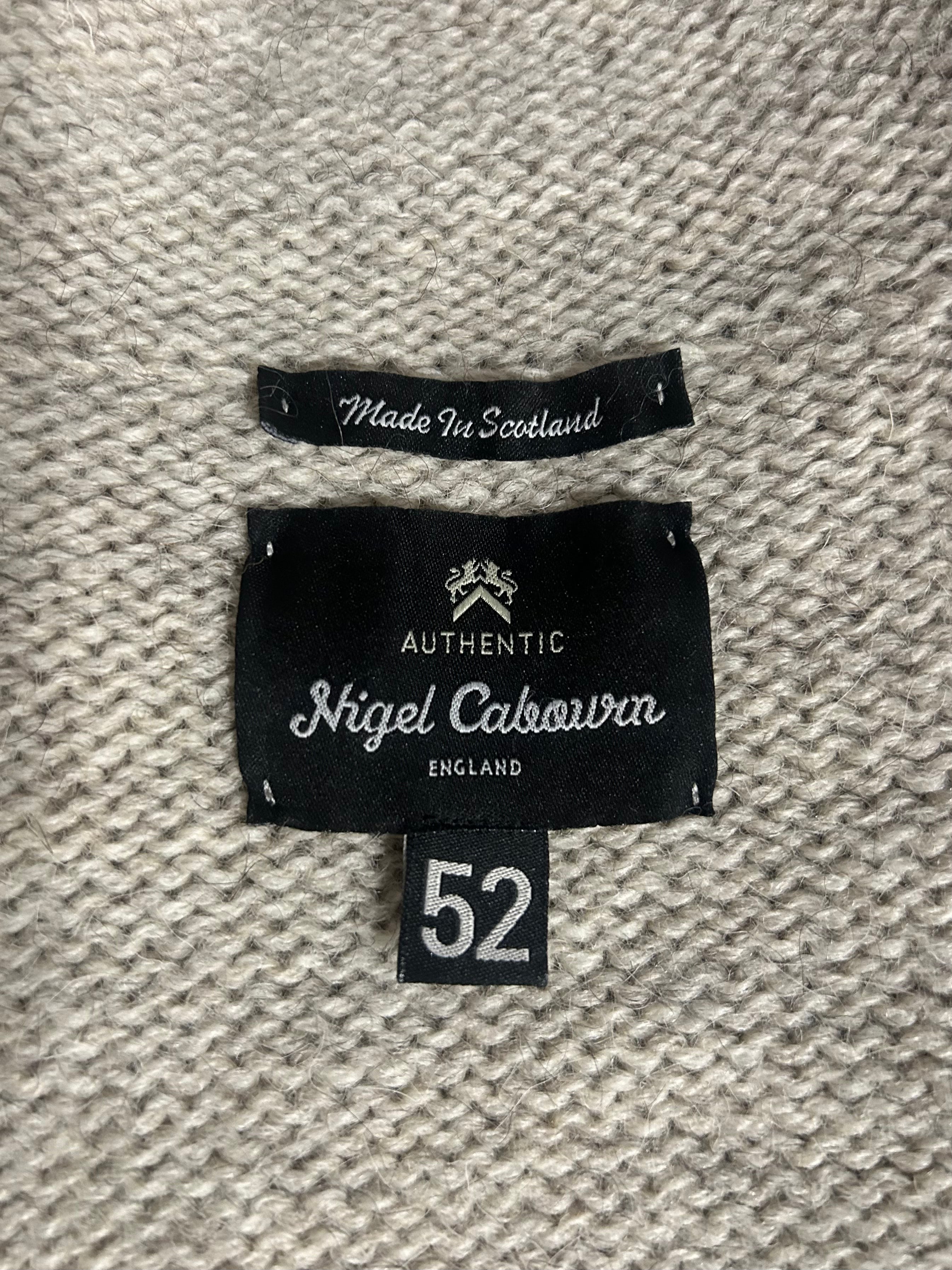 Nigel Cabourn Authentic Wool Roll Neck Jumper
