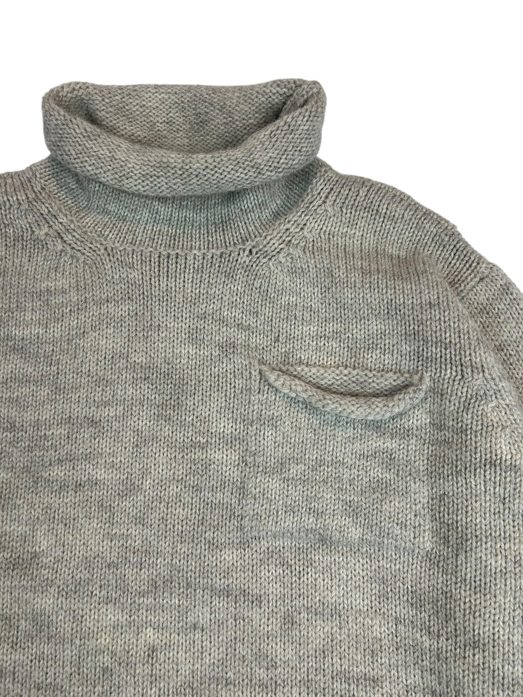 Nigel Cabourn Authentic Wool Roll Neck Jumper
