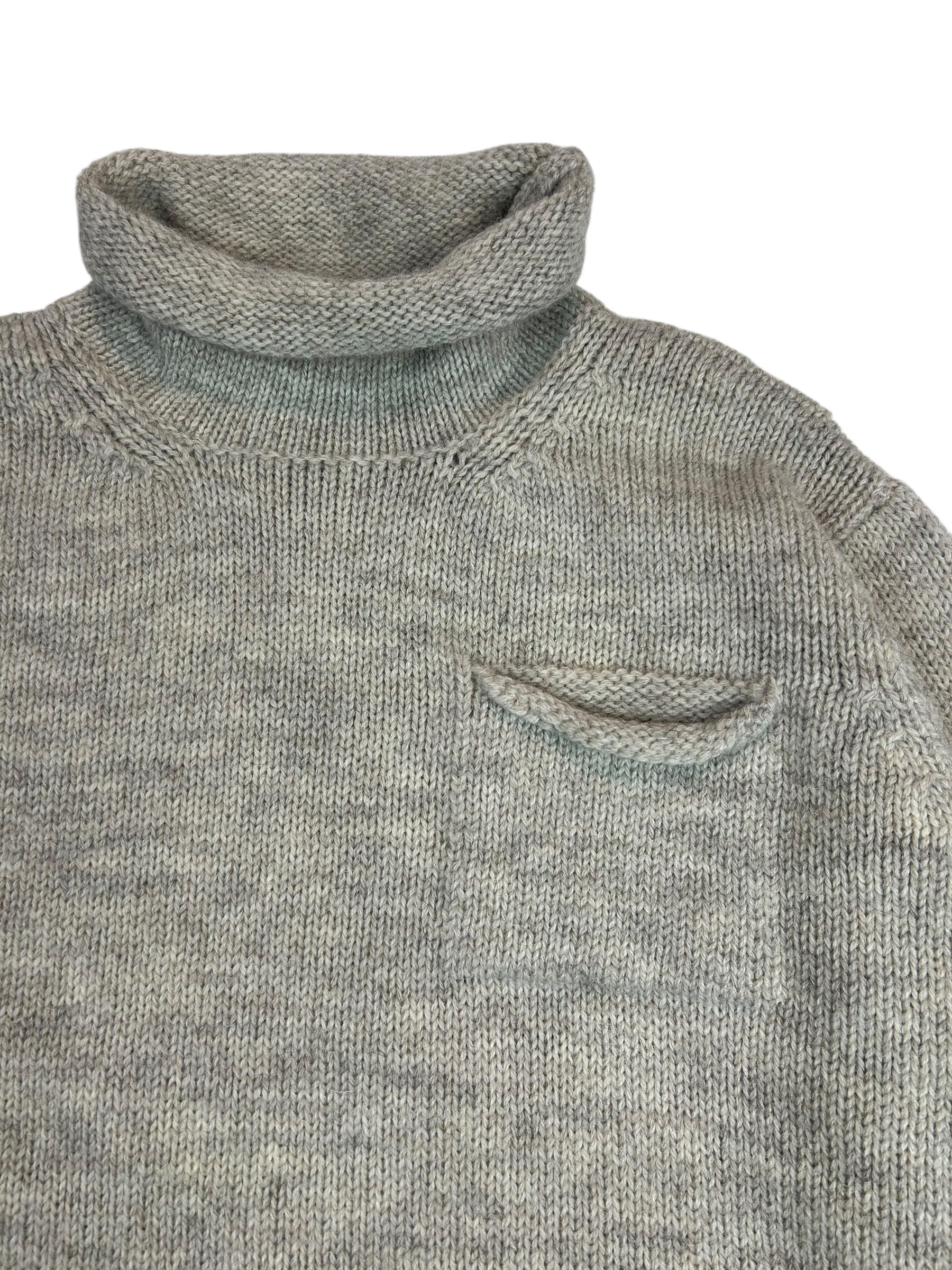 Nigel Cabourn Authentic Wool Roll Neck Jumper