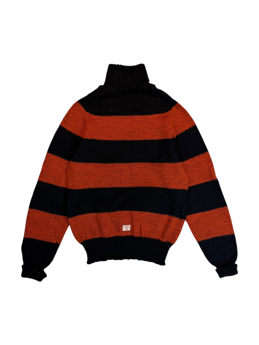 Nigel Cabourn Rugby Stripe Seamless Roll Neck