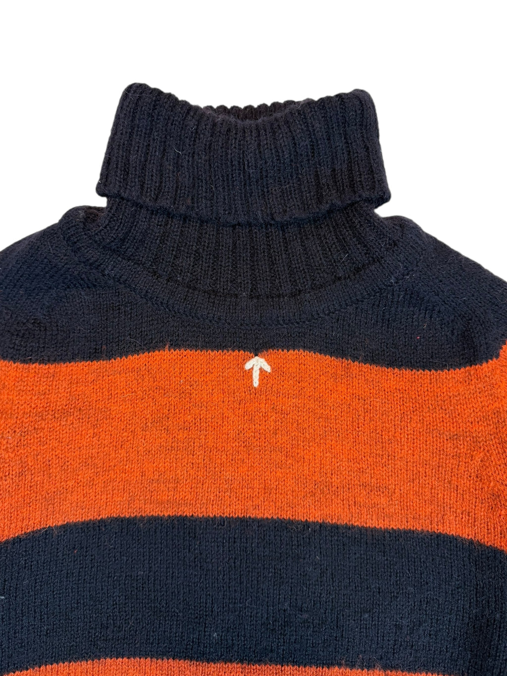 Nigel Cabourn Rugby Stripe Seamless Roll Neck