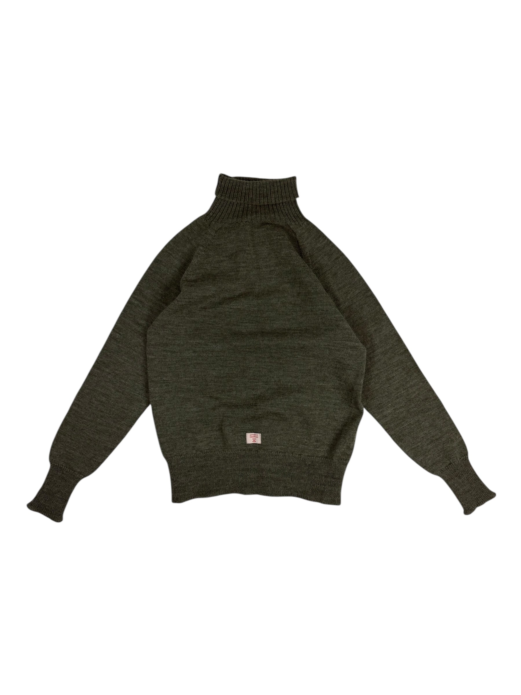 Nigel Cabourn Authentic Classic Roll Neck Seamless Knit