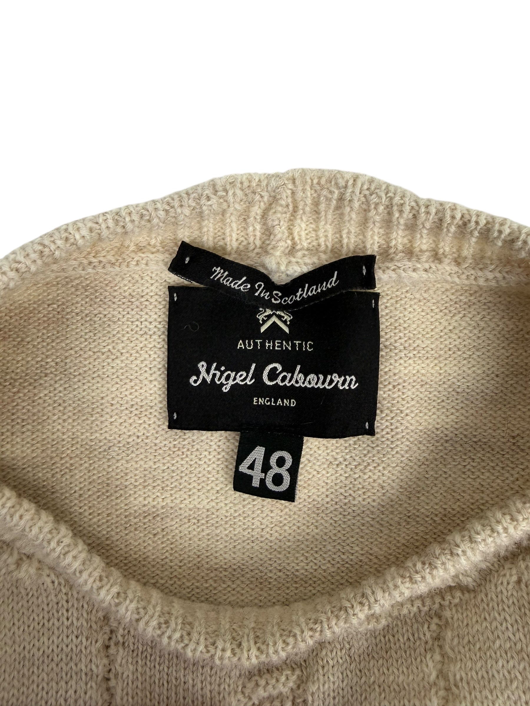 Nigel Cabourn Authentic Wool Submarine Knit