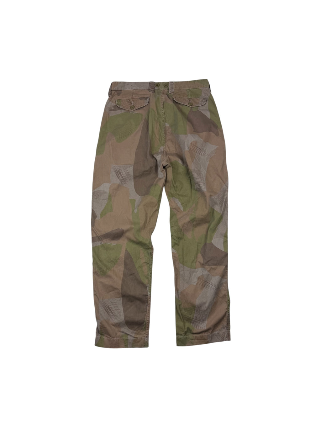 Nigel Cabourn Lybro Pleated Army Camo Pants