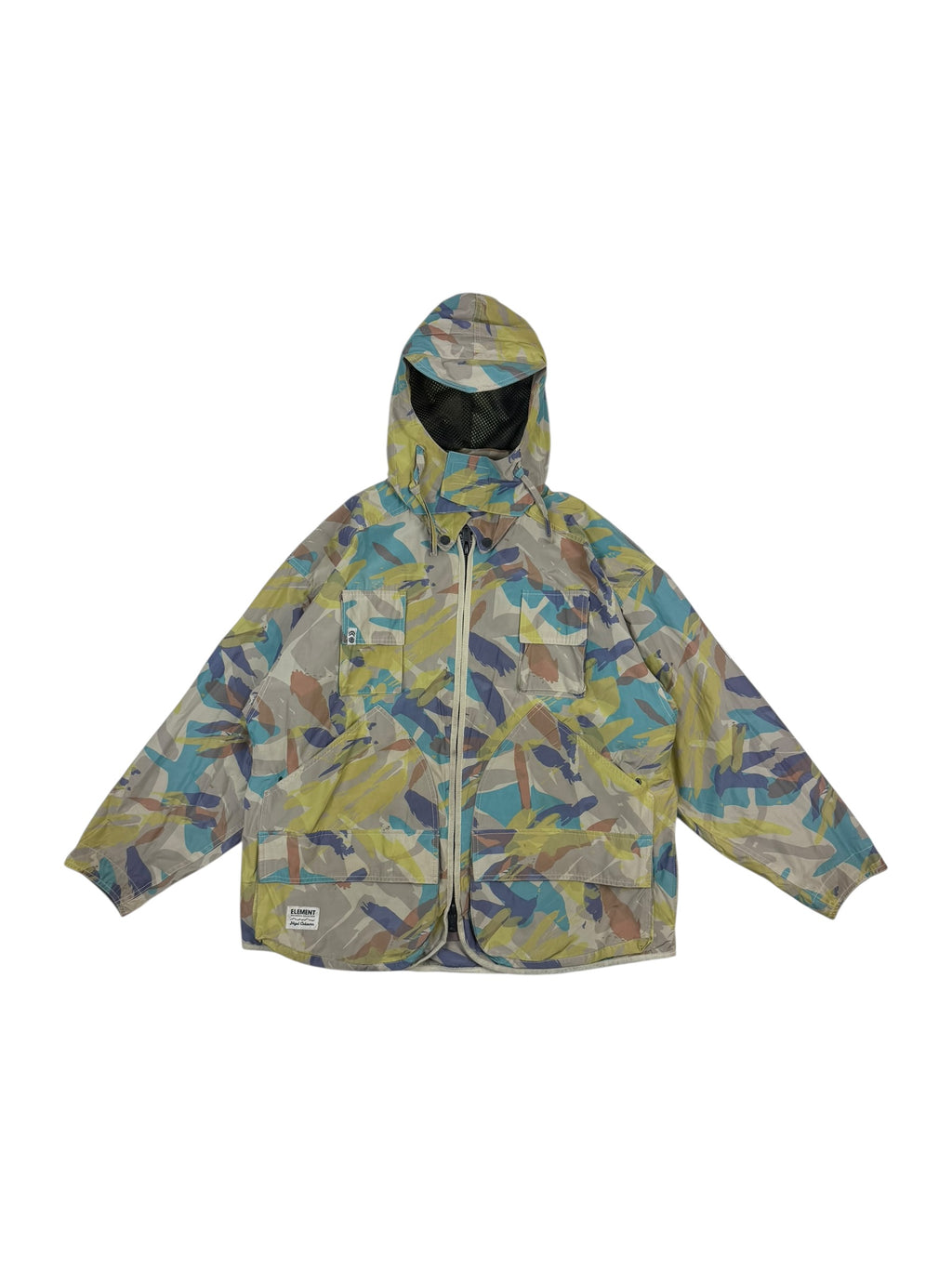 Nigel Cabourn Element Abstract Camo Alder Hunting Parka