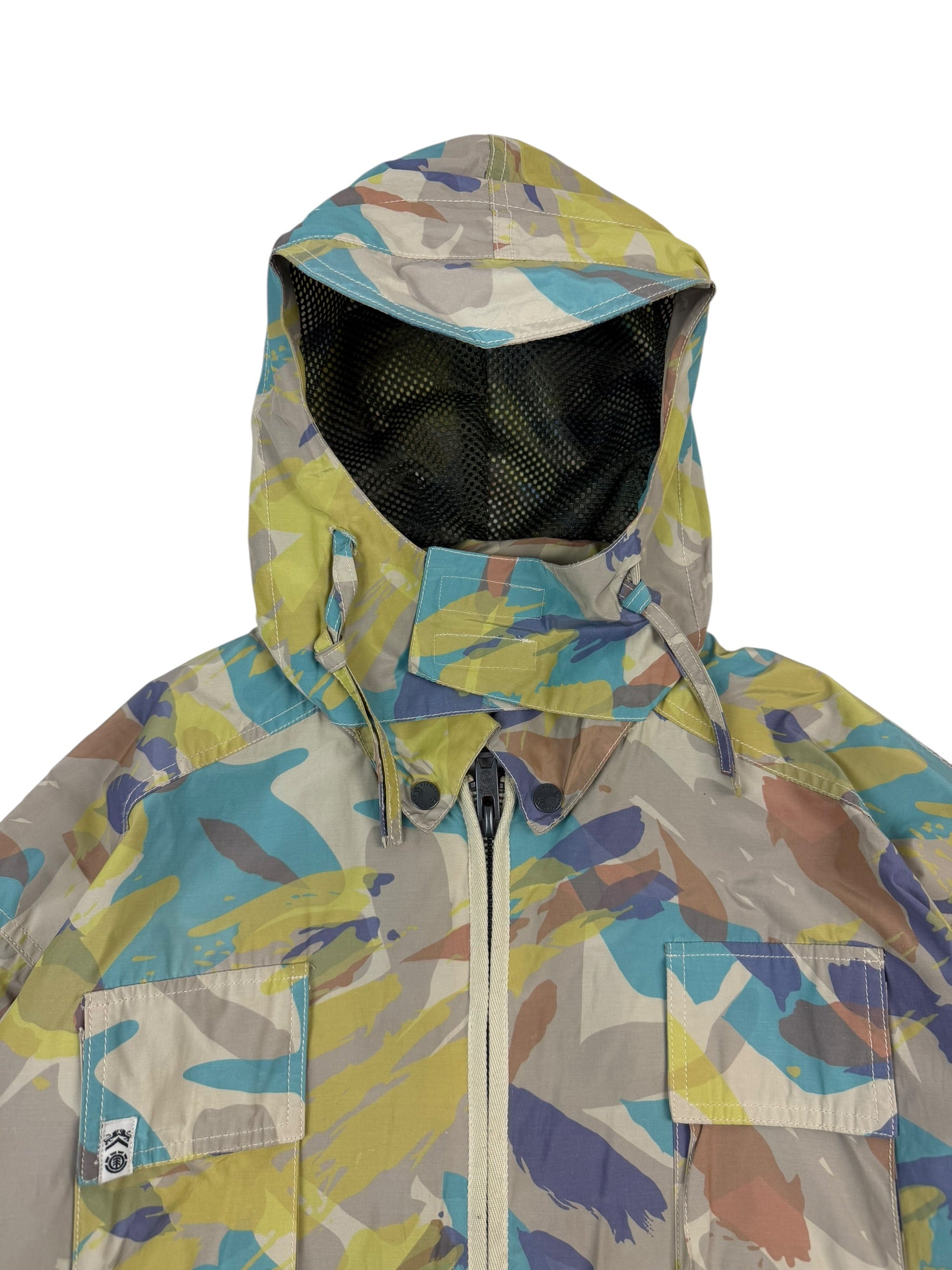 Nigel Cabourn Element Abstract Camo Alder Hunting Parka