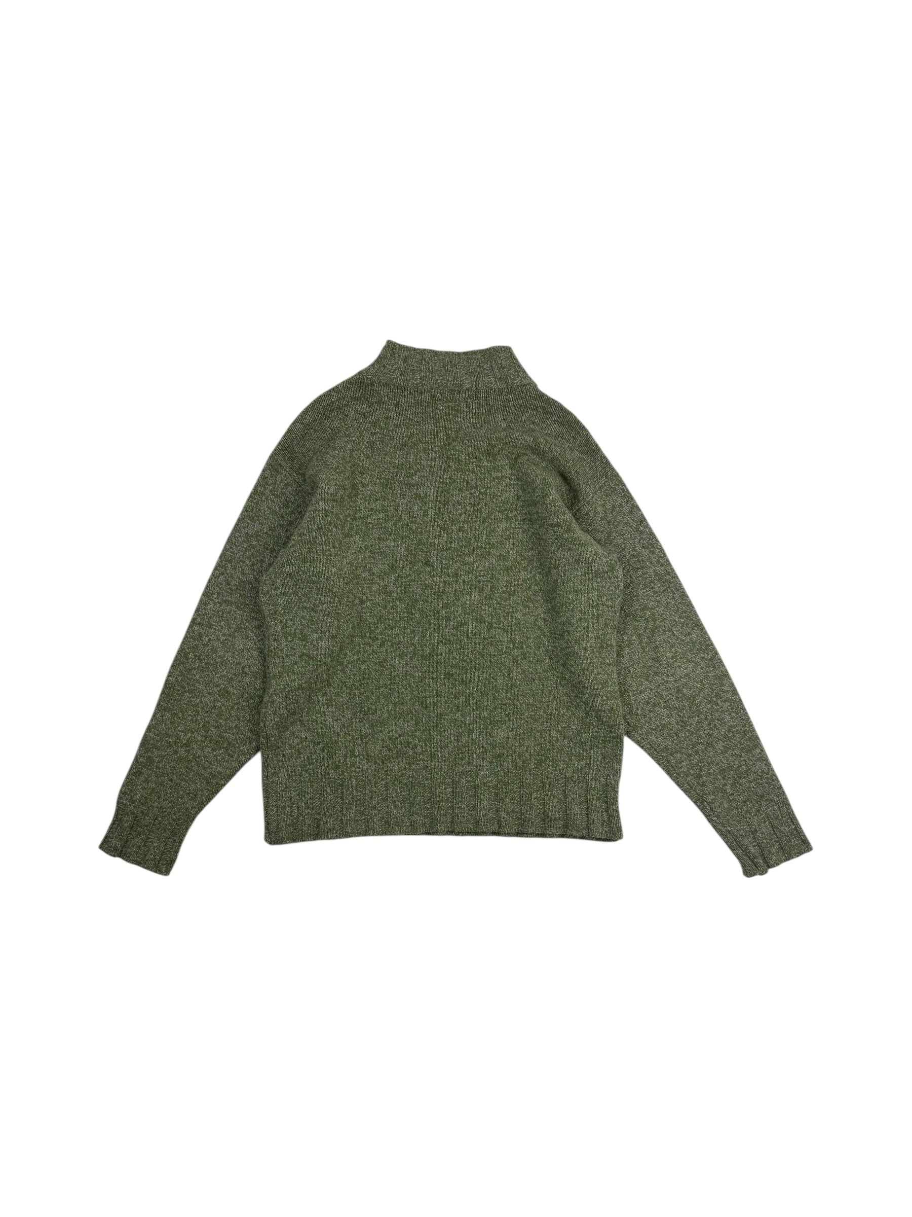 Nigel Cabourn Authentic Wool Collar Knit