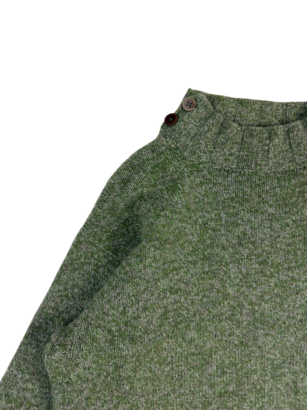 Nigel Cabourn Authentic Wool Collar Knit