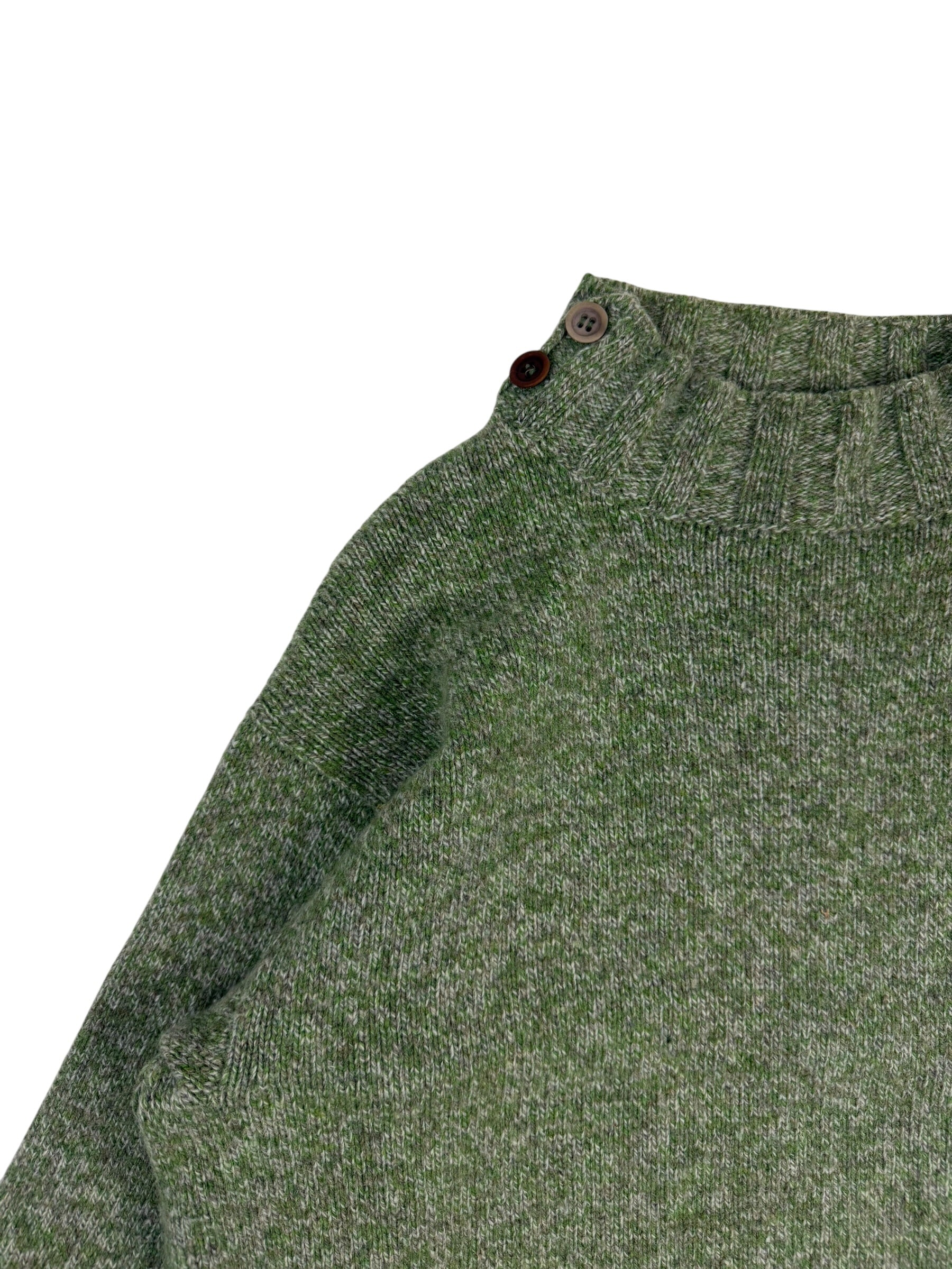 Nigel Cabourn Authentic Wool Collar Knit