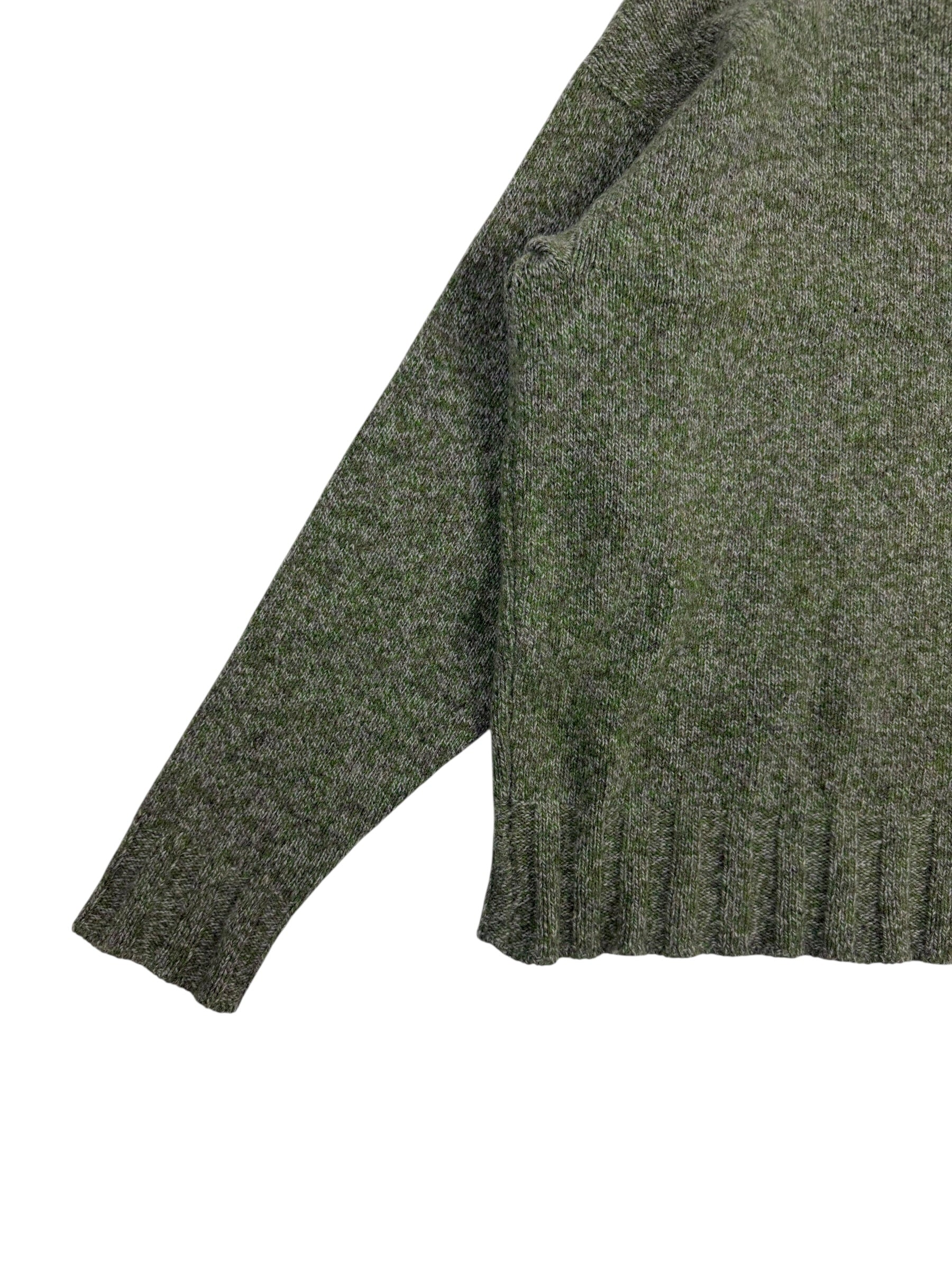 Nigel Cabourn Authentic Wool Collar Knit