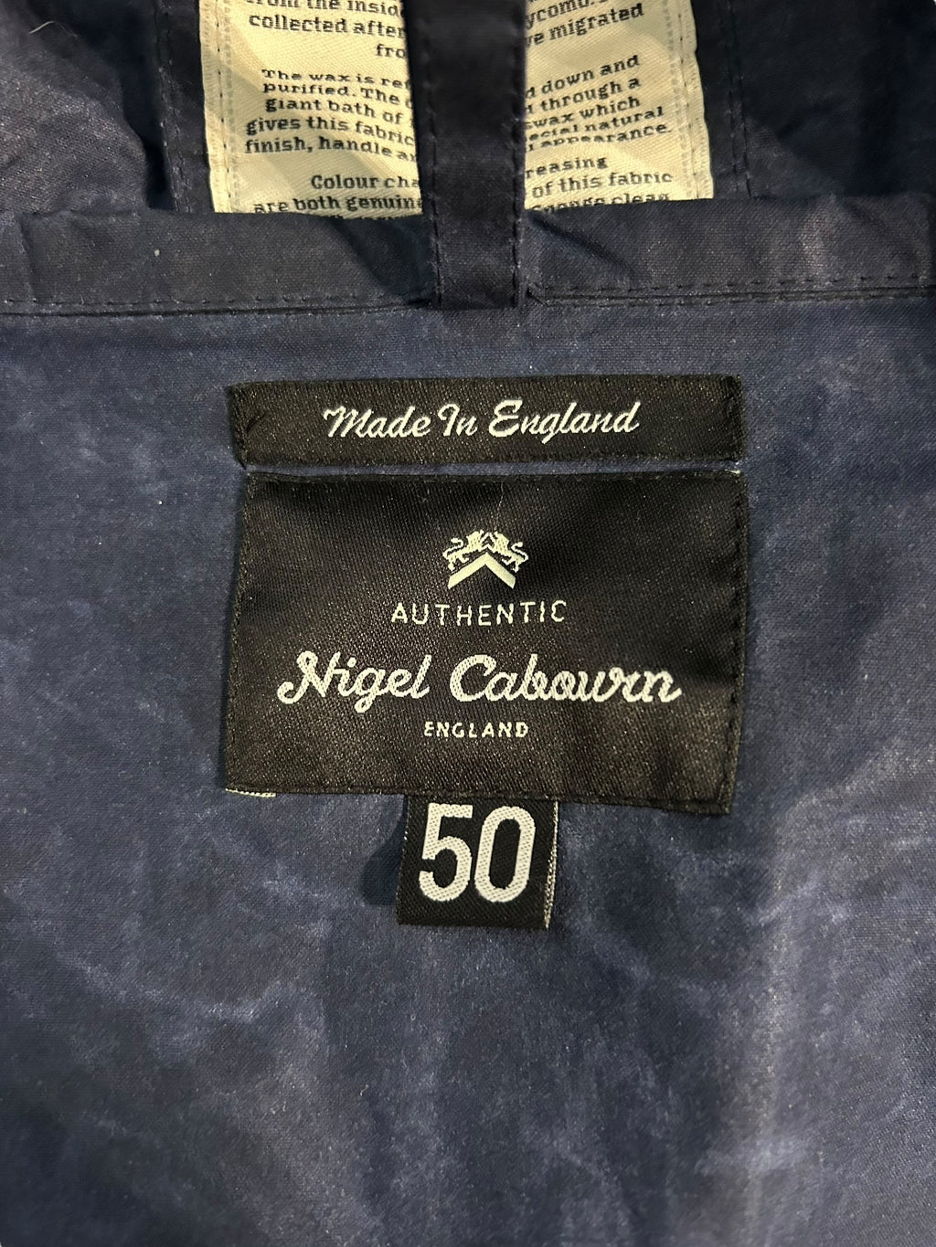 Nigel Cabourn Authentic Beeswax Cameraman Jacket