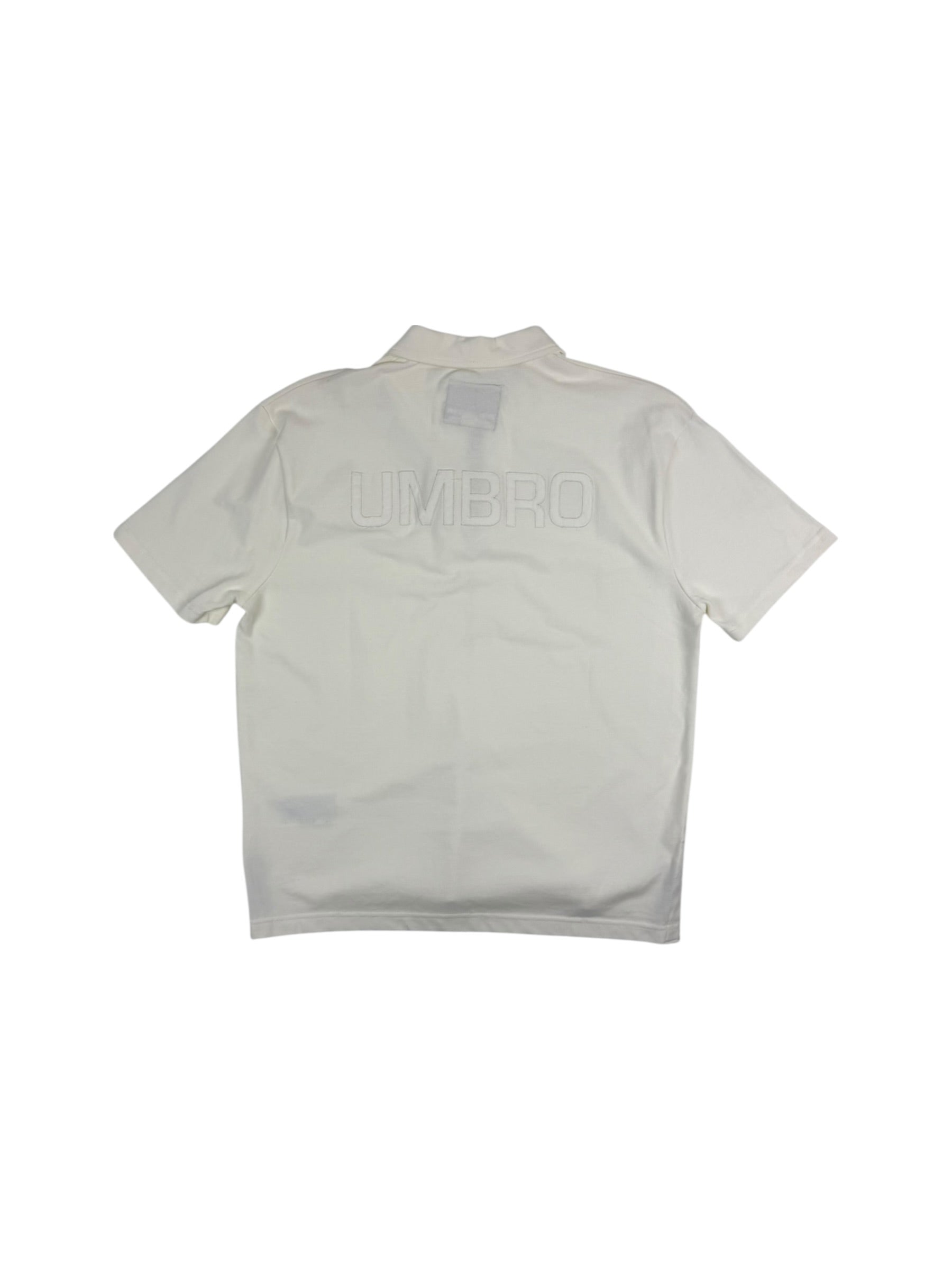 Nigel Cabourn Umbro Half Zip Polo Shirt