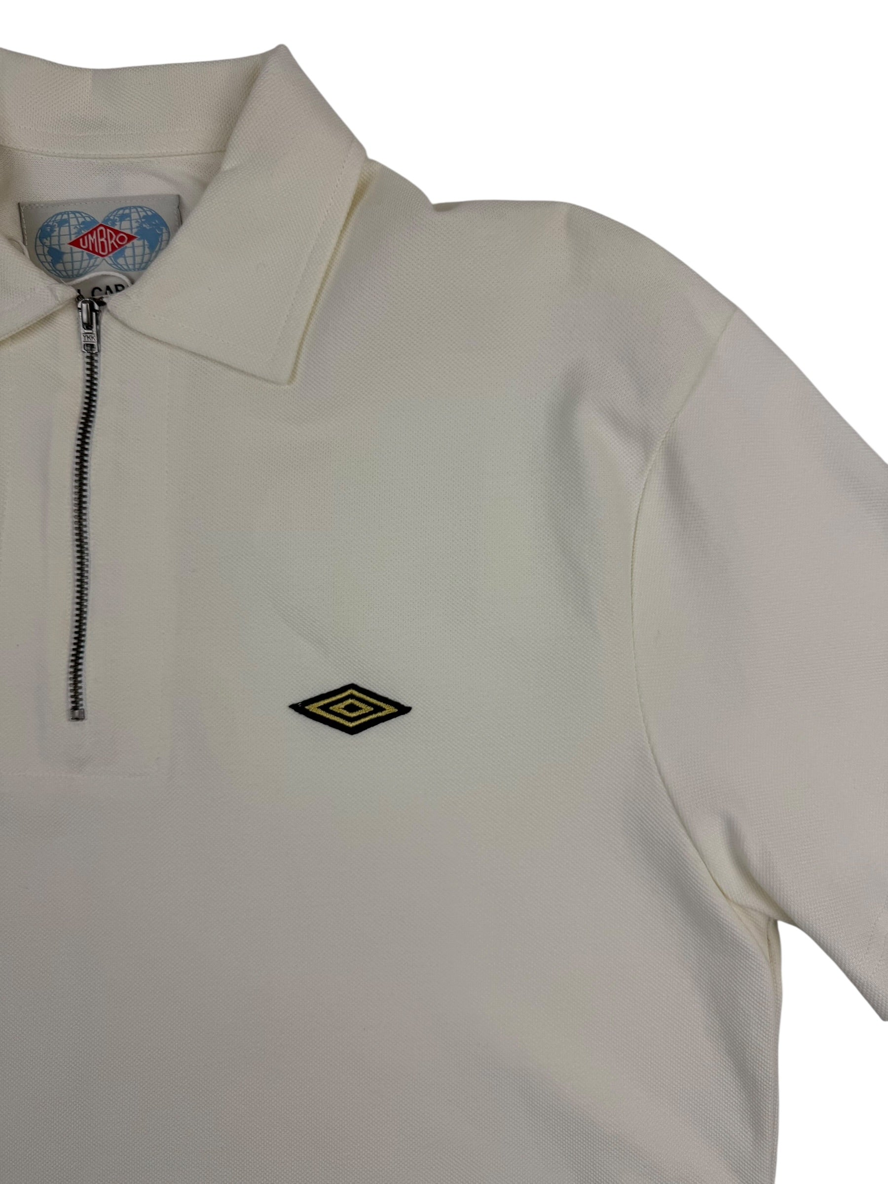 Nigel Cabourn Umbro Half Zip Polo Shirt
