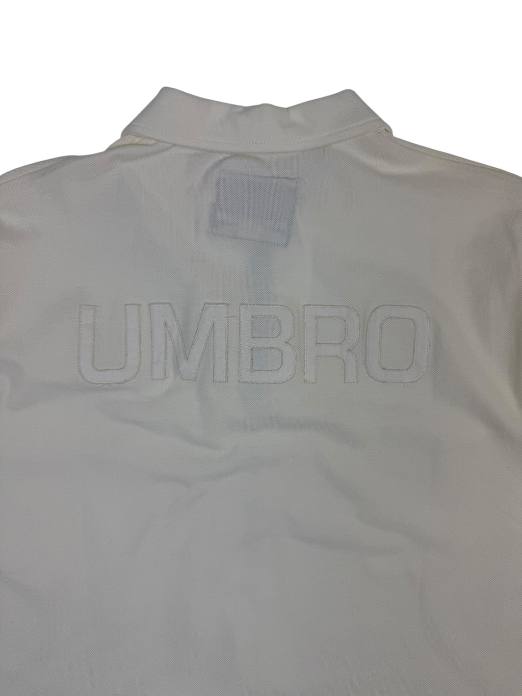 Nigel Cabourn Umbro Half Zip Polo Shirt