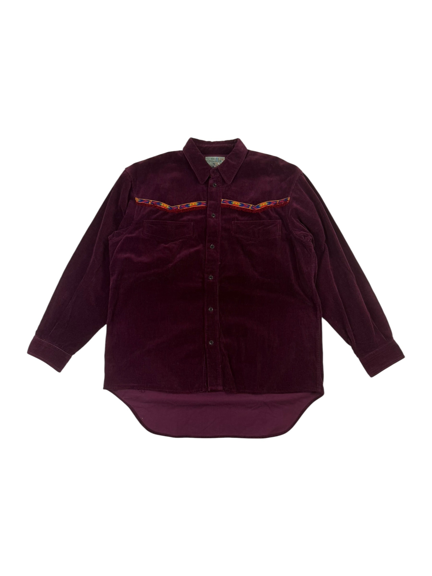 Nigel Cabourn 1980s Corduroy Shirt