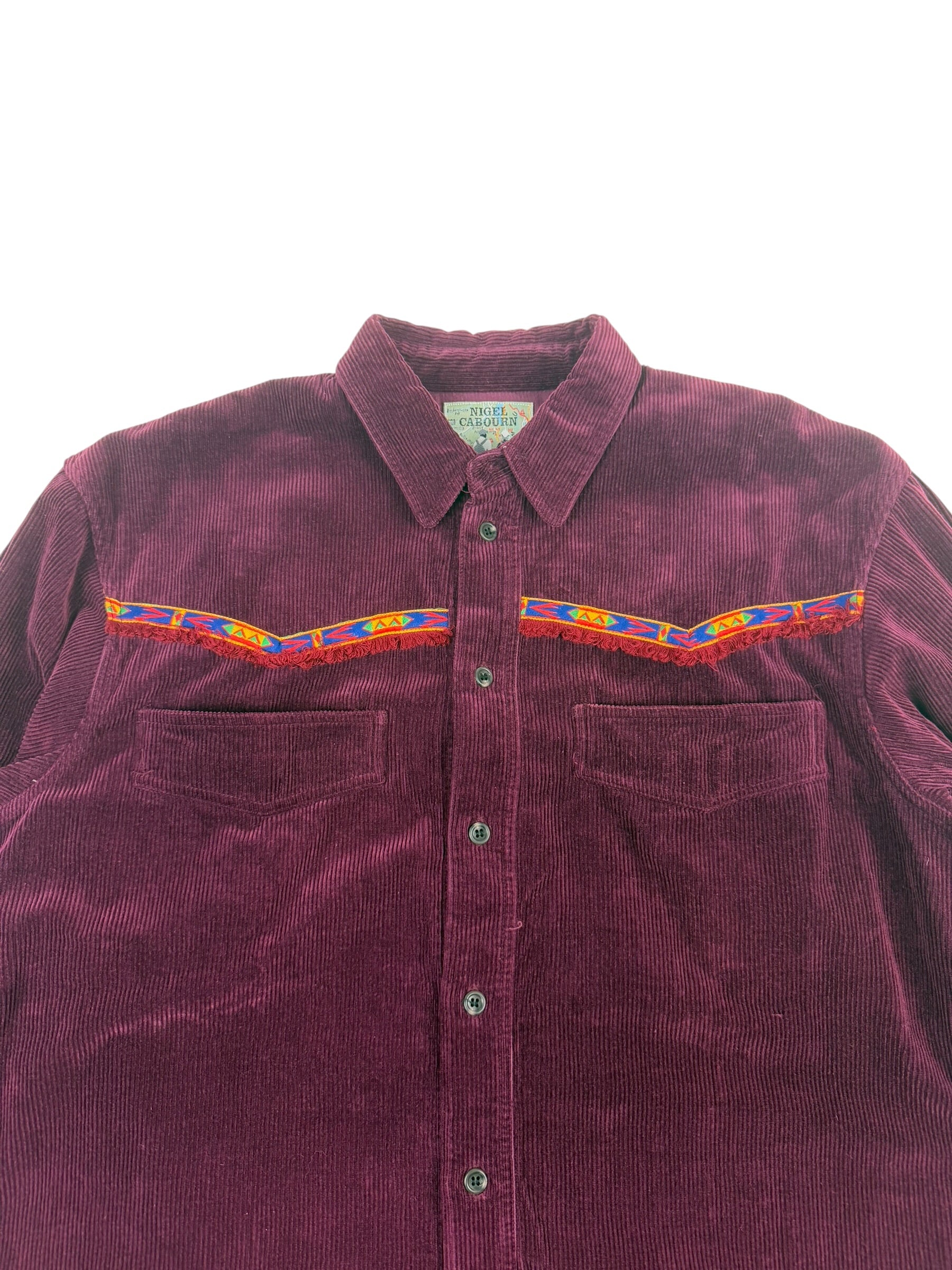 Nigel Cabourn 1980s Corduroy Shirt