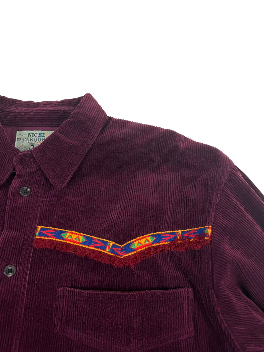 Nigel Cabourn 1980s Corduroy Shirt