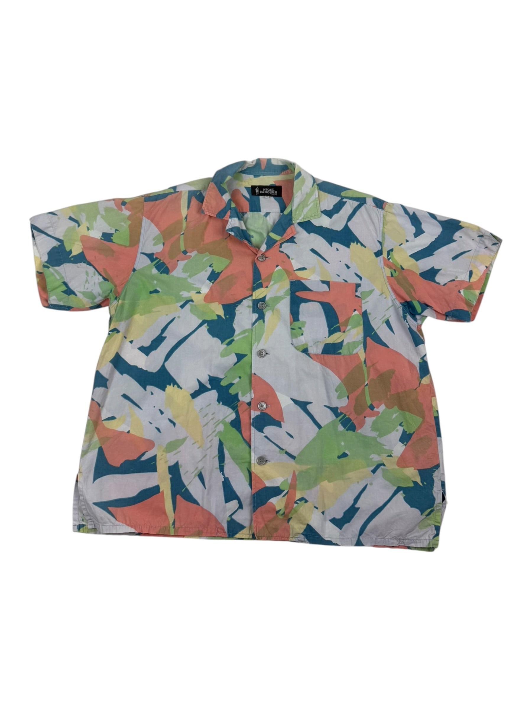 Nigel Cabourn 1990s Summer Camo Shirt