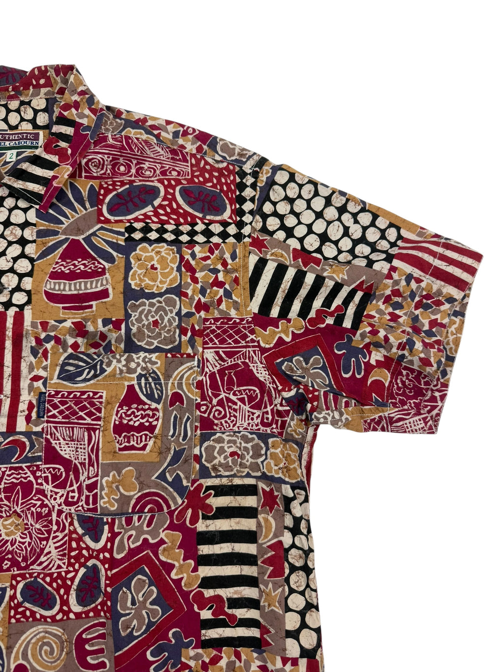 Nigel Cabourn 1990s Crazy Pattern Shirt